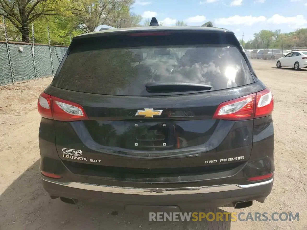 6 fotografías del automóvil dañado 2GNAXYEX9L6266589 CHEVROLET EQUINOX 2020