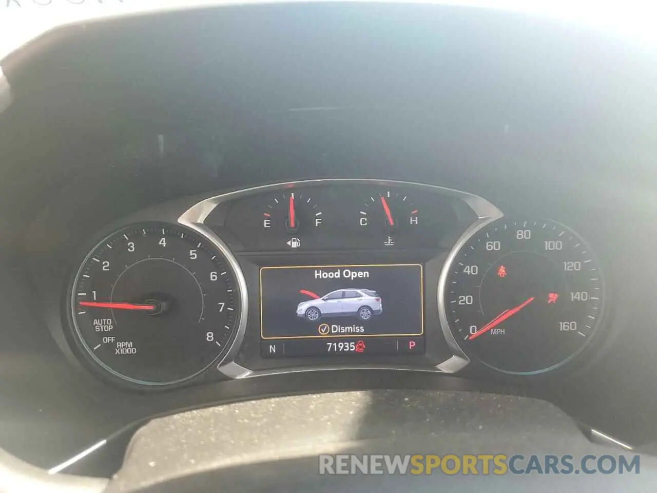 9 fotografías del automóvil dañado 2GNAXYEX9L6266589 CHEVROLET EQUINOX 2020