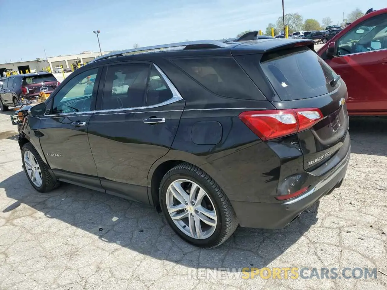 2 fotografías del automóvil dañado 2GNAXYEXXL6135722 CHEVROLET EQUINOX 2020