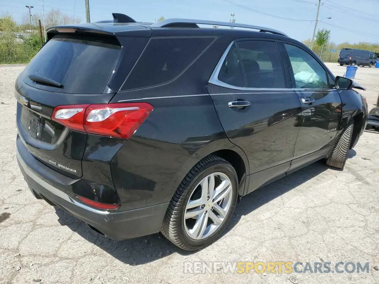 3 fotografías del automóvil dañado 2GNAXYEXXL6135722 CHEVROLET EQUINOX 2020