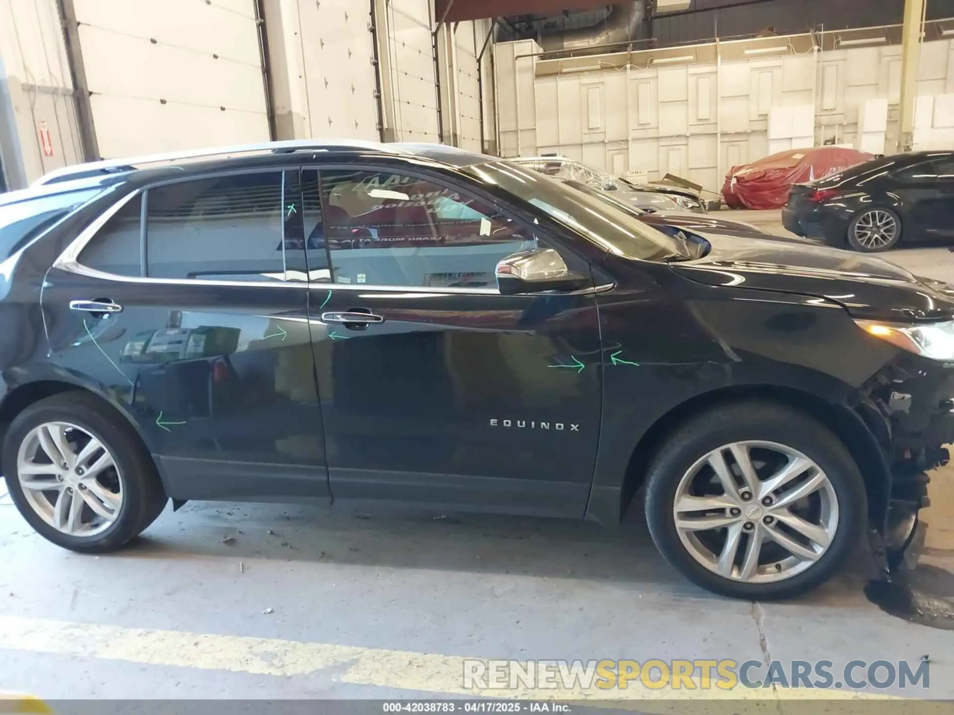14 fotografías del automóvil dañado 2GNAXYEXXL6186797 CHEVROLET EQUINOX 2020