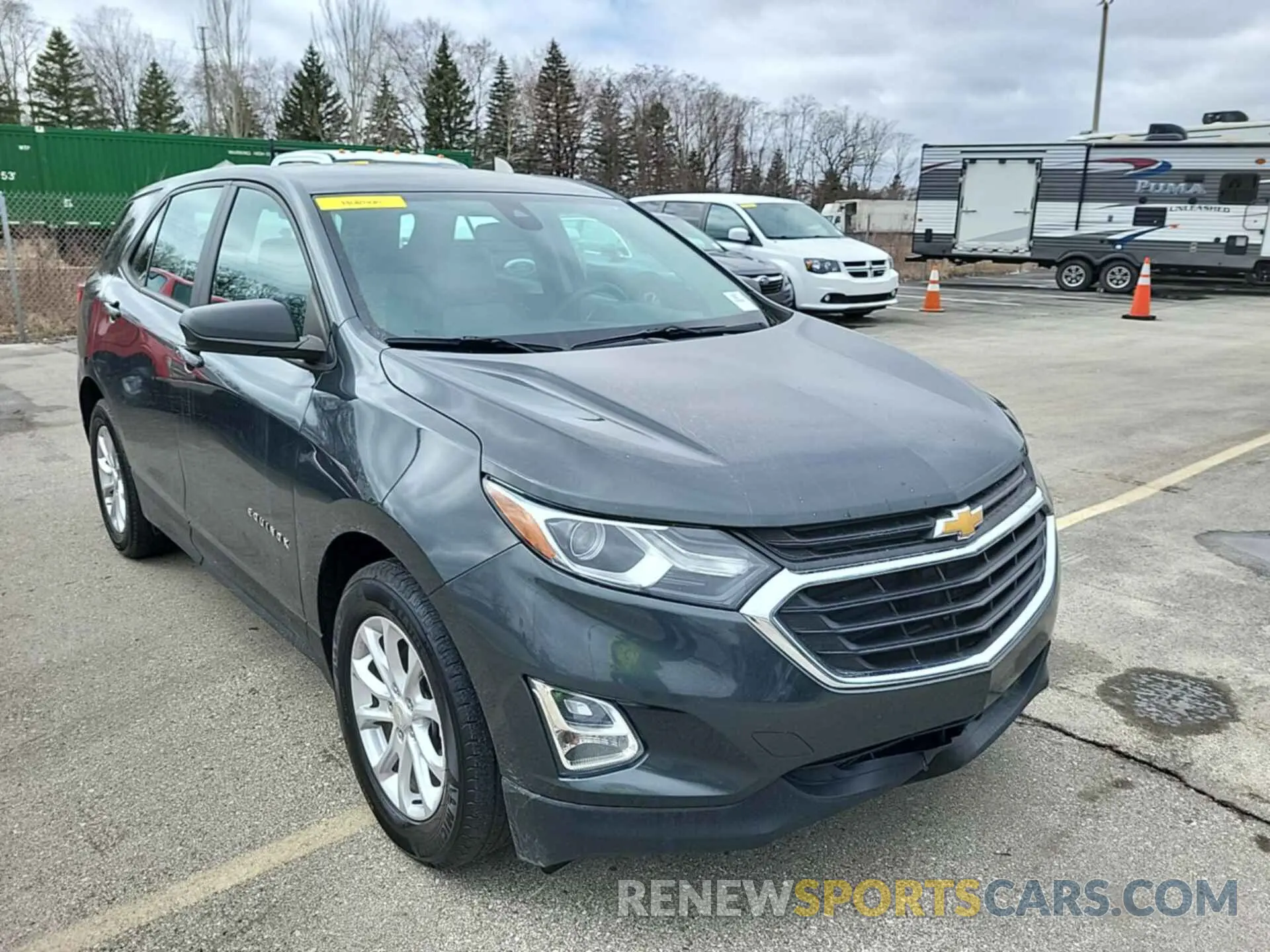 19 fotografías del automóvil dañado 3GNAXFEV3LS585152 CHEVROLET EQUINOX 2020