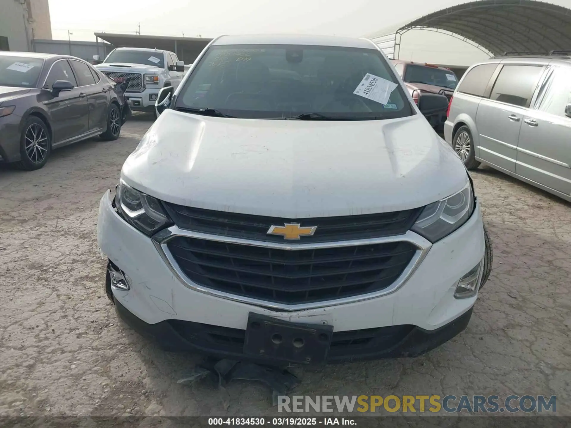 13 fotografías del automóvil dañado 3GNAXHEV0LS591907 CHEVROLET EQUINOX 2020
