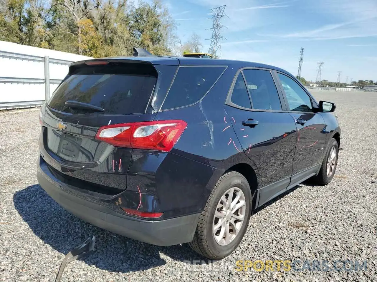3 fotografías del automóvil dañado 3GNAXHEV0LS620824 CHEVROLET EQUINOX 2020