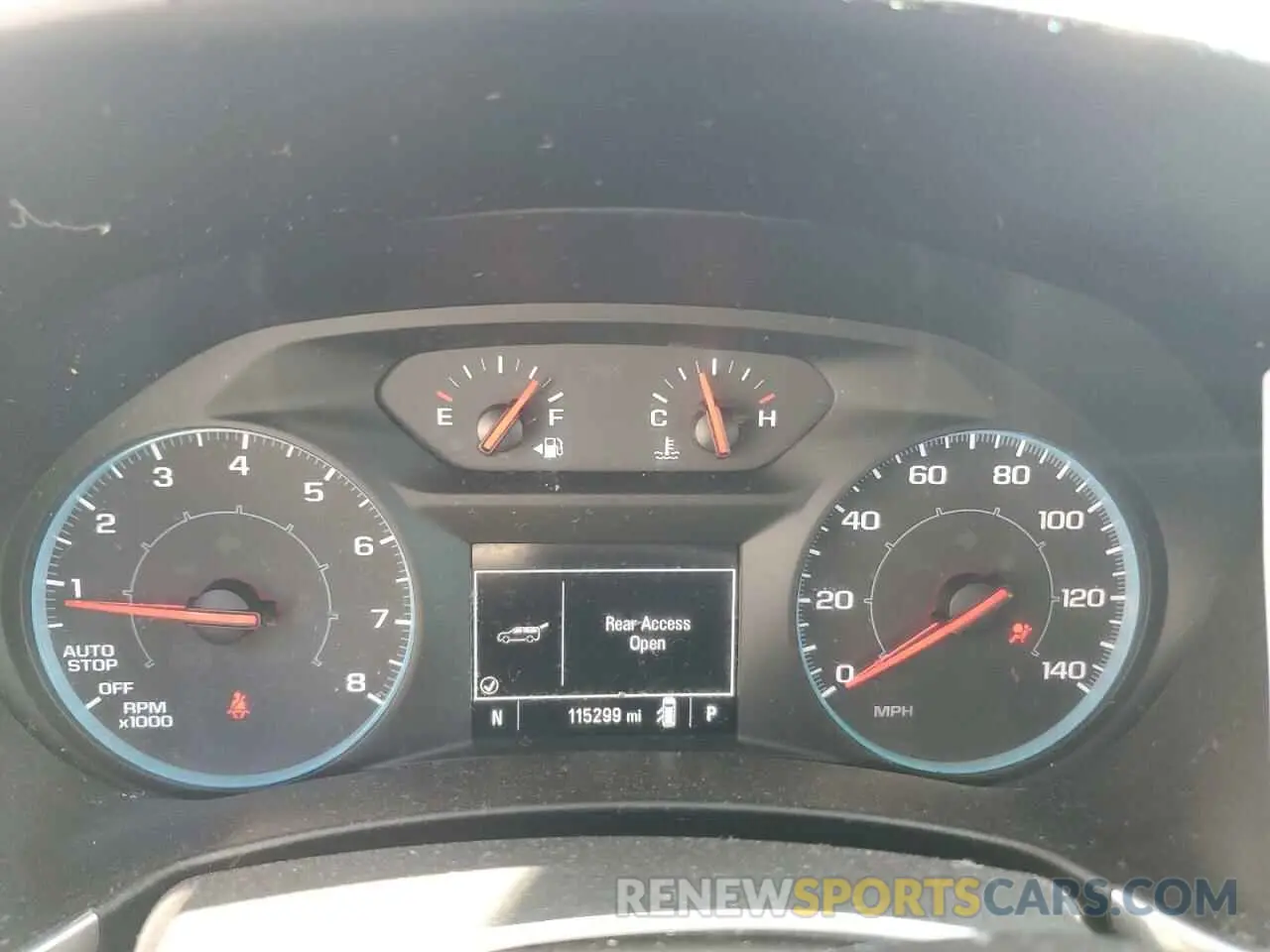 9 fotografías del automóvil dañado 3GNAXHEV0LS620824 CHEVROLET EQUINOX 2020