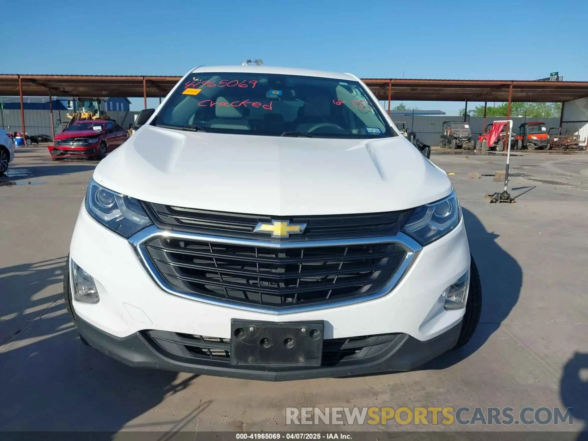 12 fotografías del automóvil dañado 3GNAXHEV0LS703895 CHEVROLET EQUINOX 2020