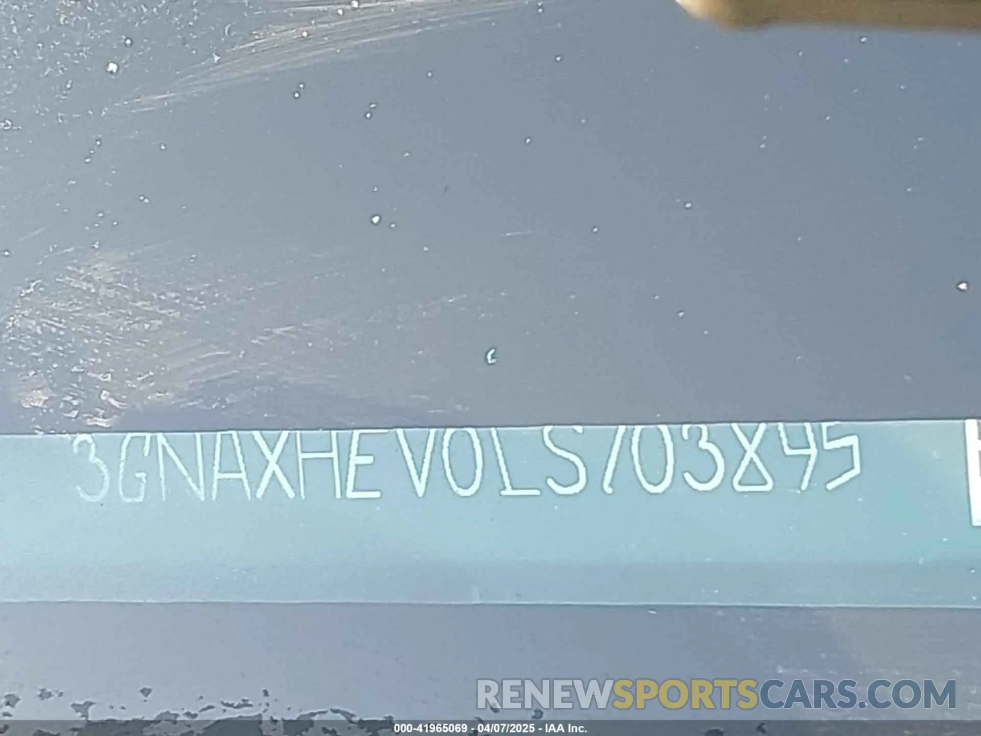 17 fotografías del automóvil dañado 3GNAXHEV0LS703895 CHEVROLET EQUINOX 2020