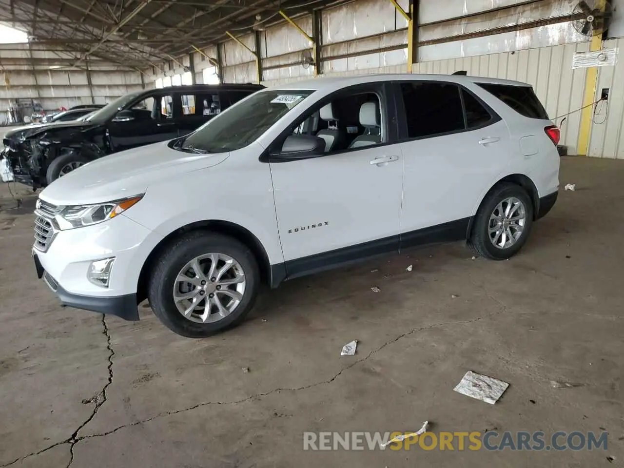 1 fotografías del automóvil dañado 3GNAXHEV1LS506122 CHEVROLET EQUINOX 2020