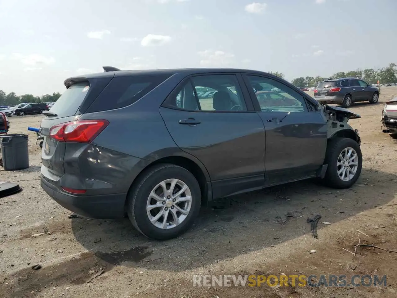 3 fotografías del automóvil dañado 3GNAXHEV1LS514852 CHEVROLET EQUINOX 2020
