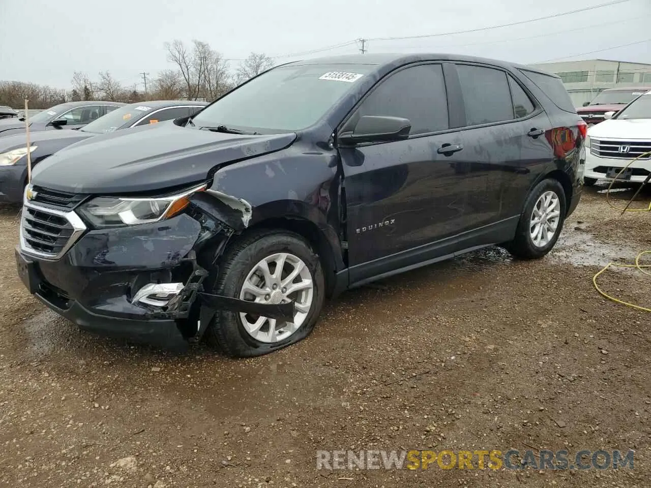 1 fotografías del automóvil dañado 3GNAXHEV1LS594282 CHEVROLET EQUINOX 2020