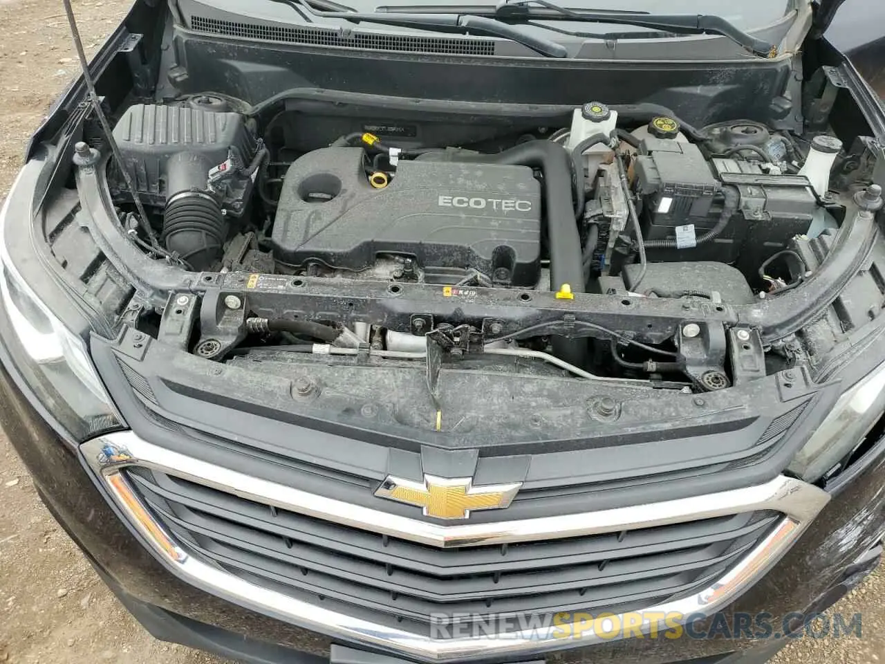 11 fotografías del automóvil dañado 3GNAXHEV1LS594282 CHEVROLET EQUINOX 2020