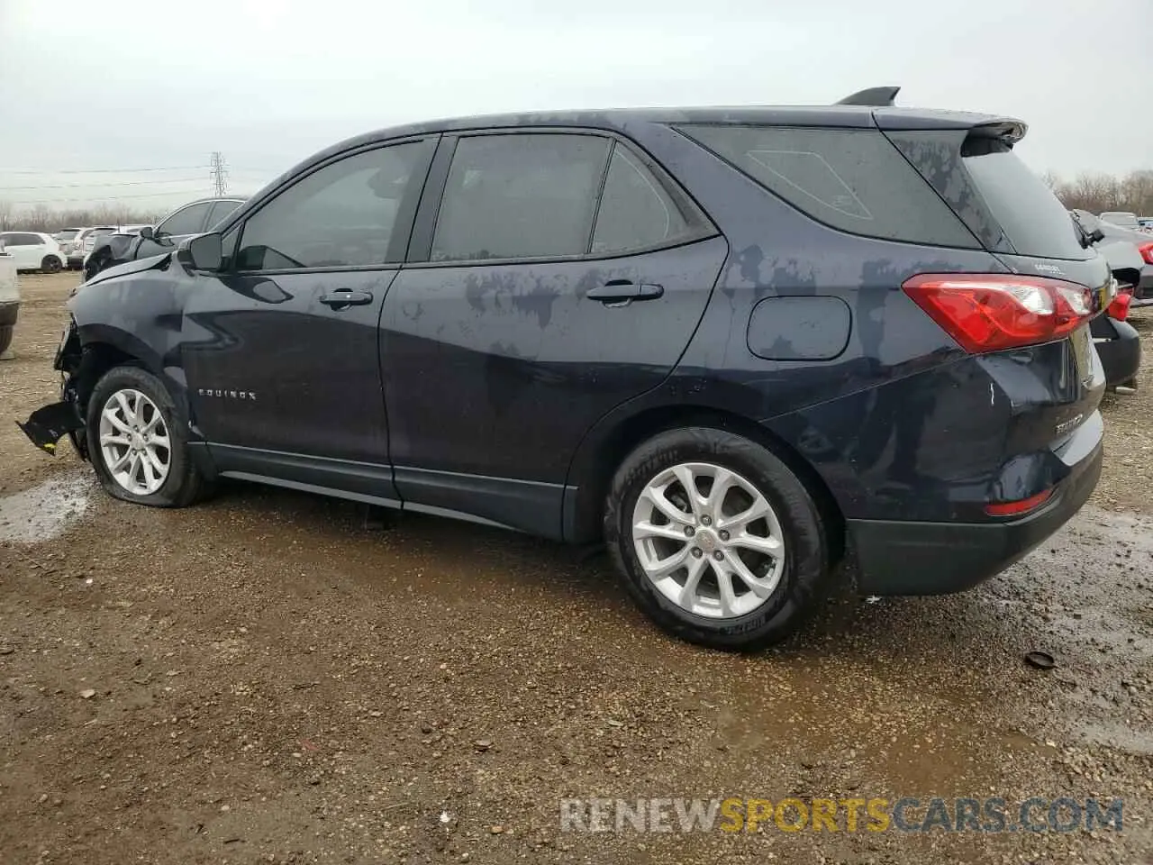 2 fotografías del automóvil dañado 3GNAXHEV1LS594282 CHEVROLET EQUINOX 2020