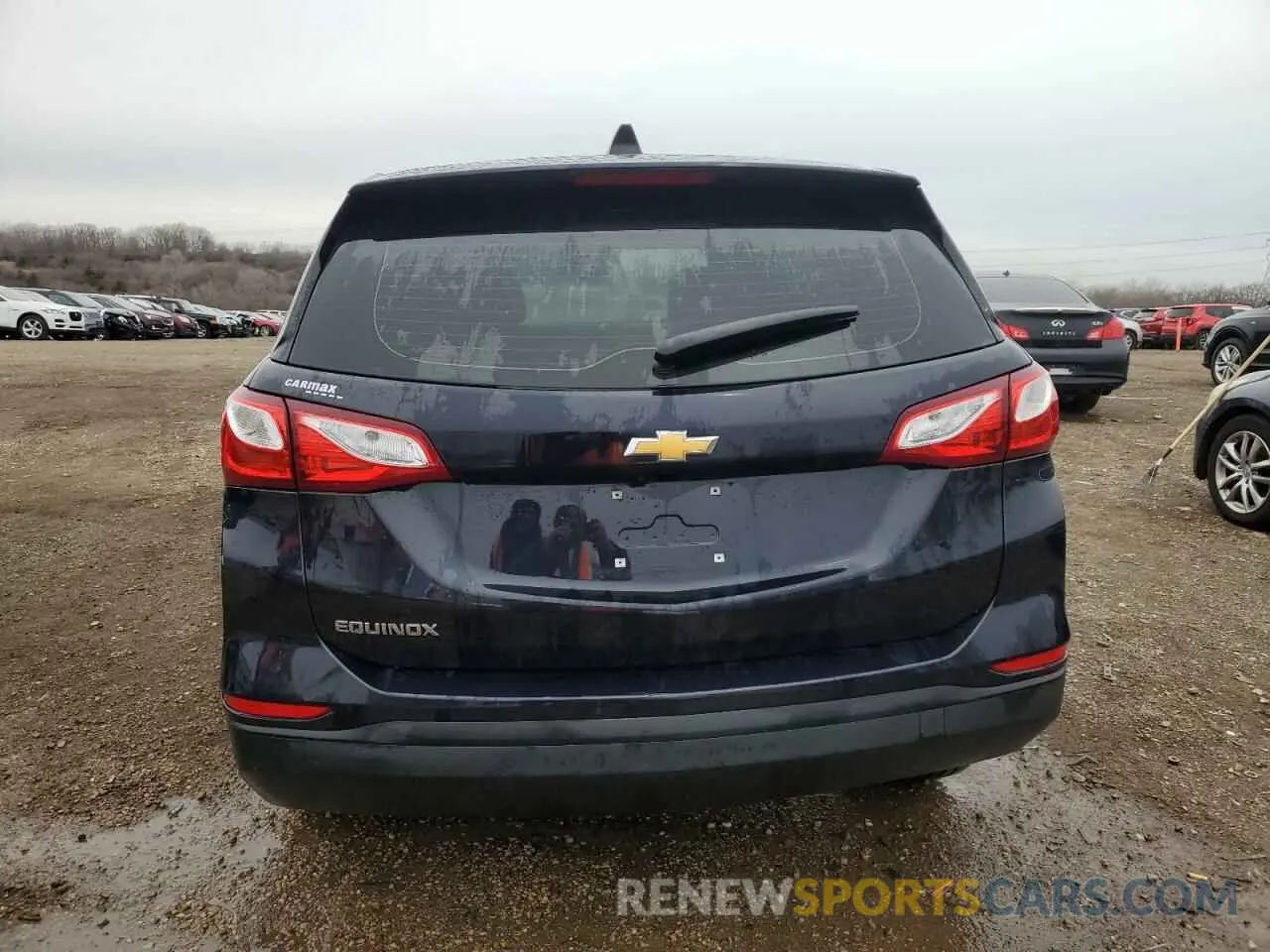 6 fotografías del automóvil dañado 3GNAXHEV1LS594282 CHEVROLET EQUINOX 2020