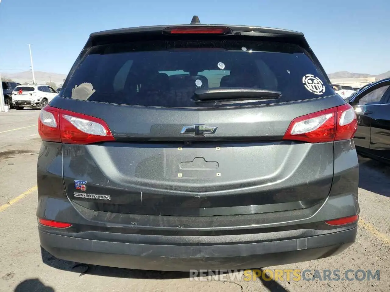 6 fotografías del automóvil dañado 3GNAXHEV2LS506243 CHEVROLET EQUINOX 2020
