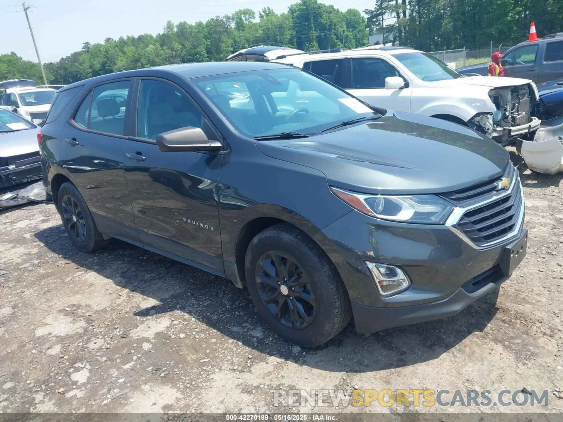 1 fotografías del automóvil dañado 3GNAXHEV2LS526900 CHEVROLET EQUINOX 2020