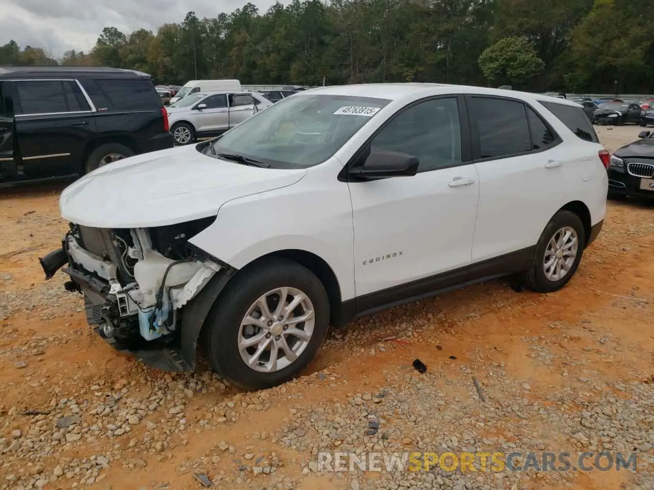 1 fotografías del automóvil dañado 3GNAXHEV2LS559458 CHEVROLET EQUINOX 2020