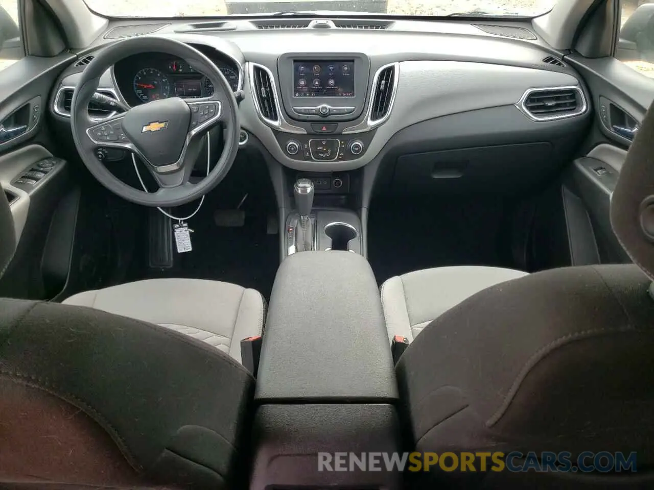 8 fotografías del automóvil dañado 3GNAXHEV2LS559458 CHEVROLET EQUINOX 2020