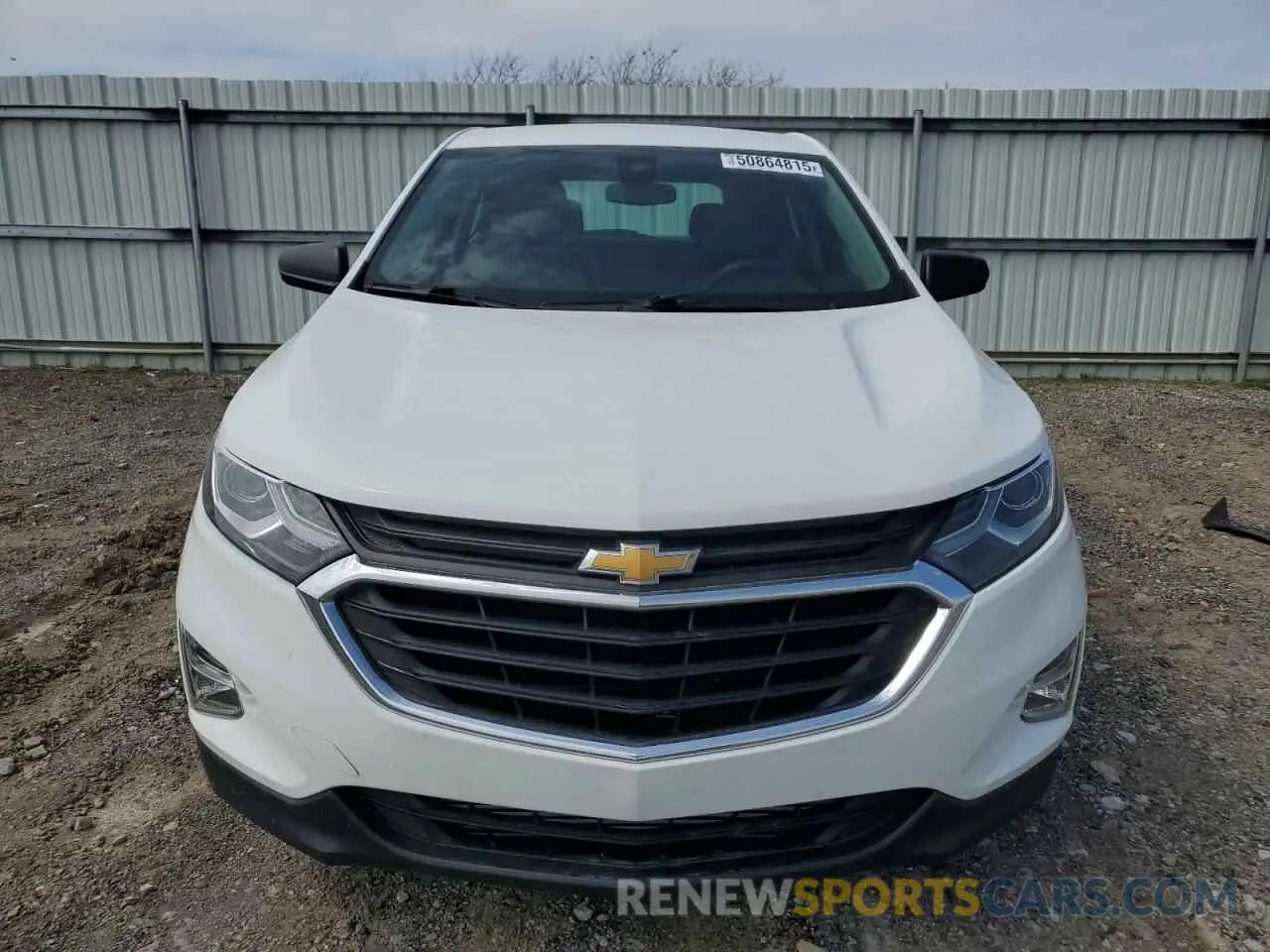 5 fotografías del automóvil dañado 3GNAXHEV2LS635390 CHEVROLET EQUINOX 2020