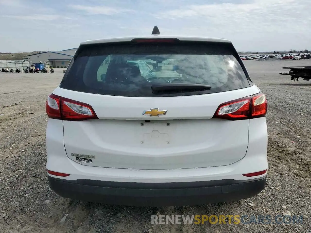 6 fotografías del automóvil dañado 3GNAXHEV2LS635390 CHEVROLET EQUINOX 2020
