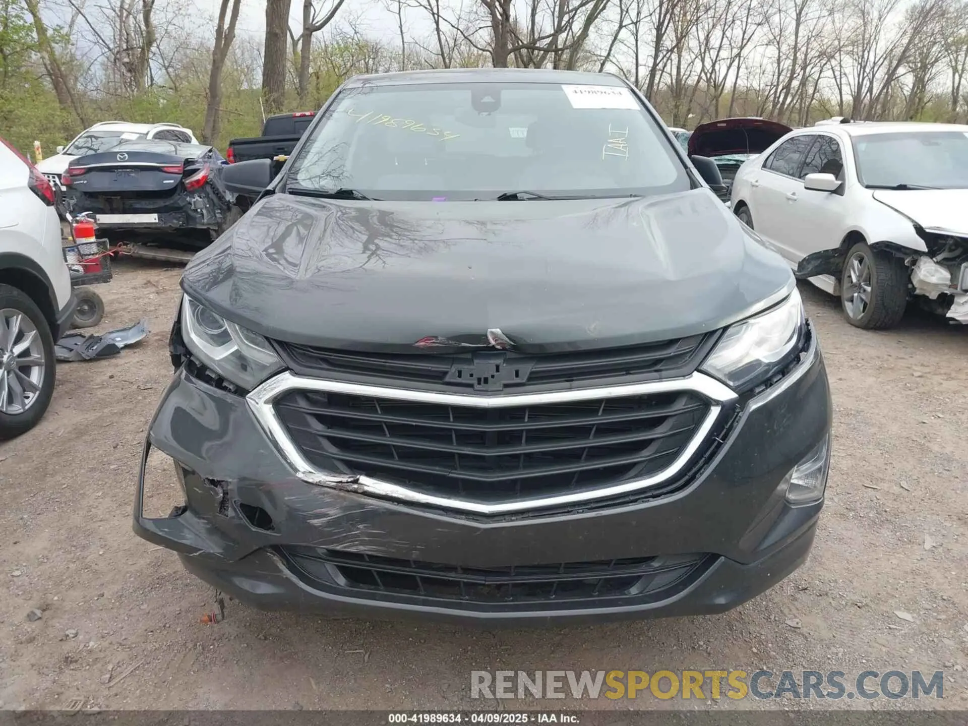11 fotografías del automóvil dañado 3GNAXHEV2LS654862 CHEVROLET EQUINOX 2020