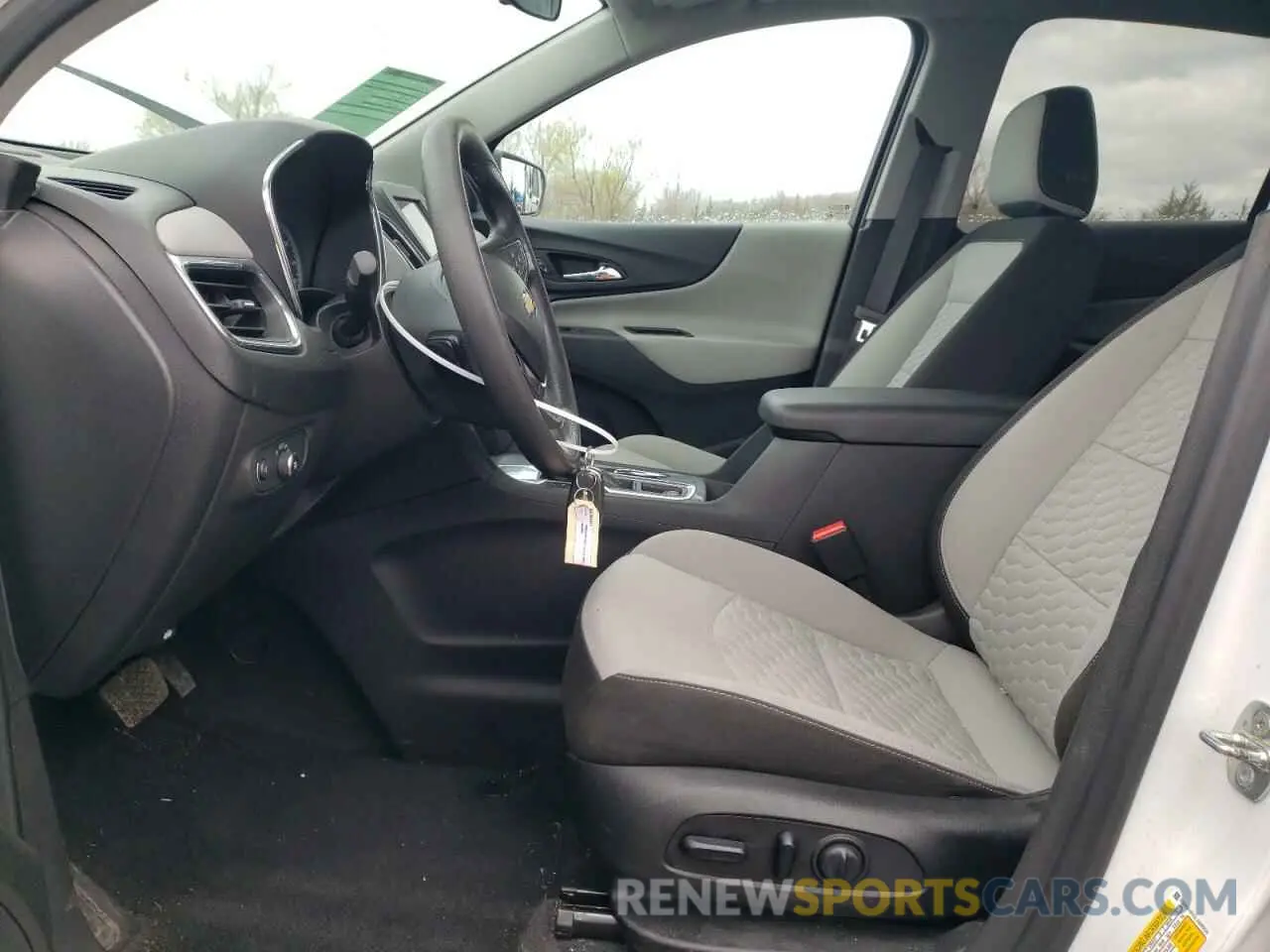 7 fotografías del automóvil dañado 3GNAXHEV2LS695234 CHEVROLET EQUINOX 2020