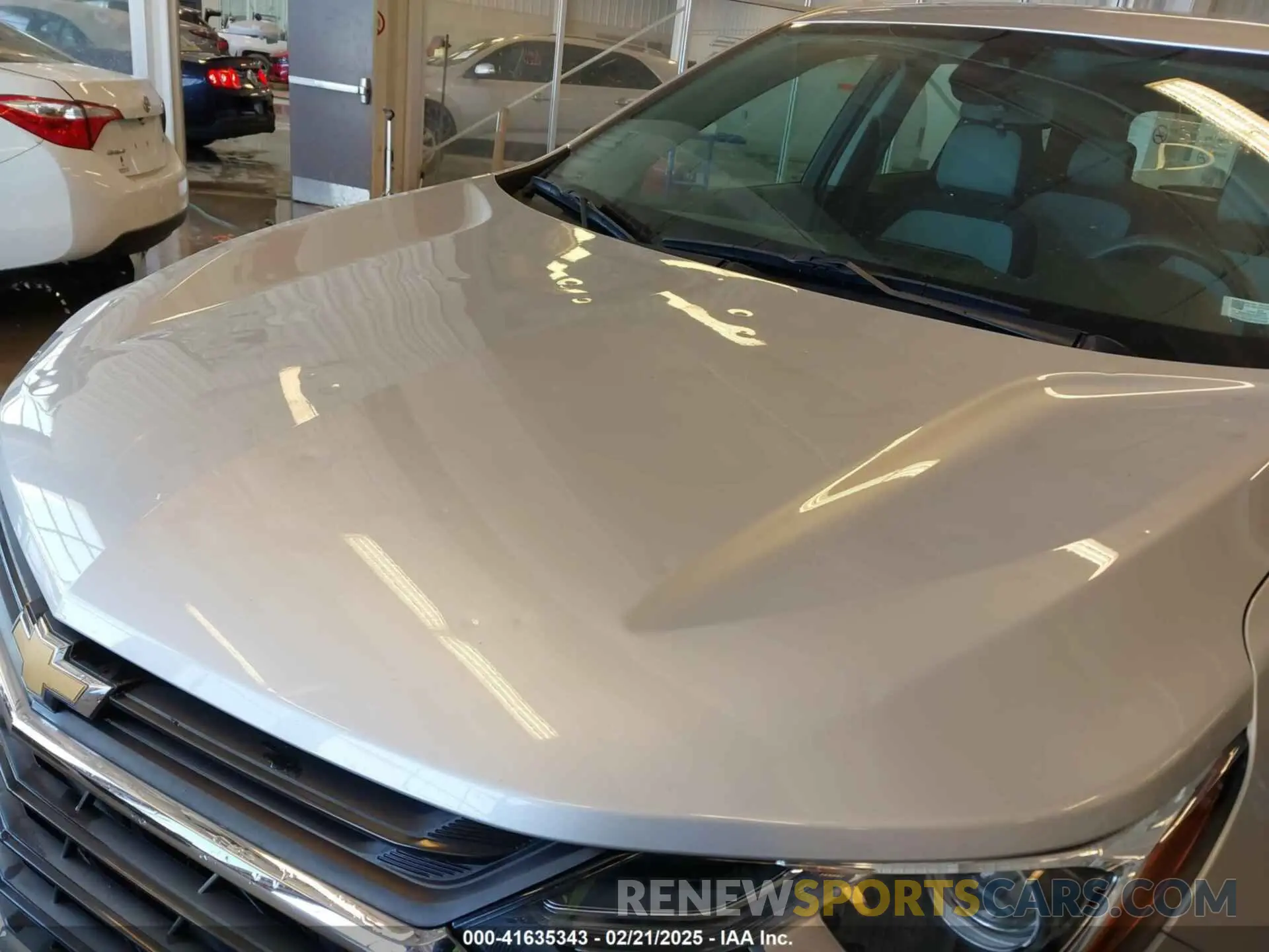 6 fotografías del automóvil dañado 3GNAXHEV2LS697744 CHEVROLET EQUINOX 2020