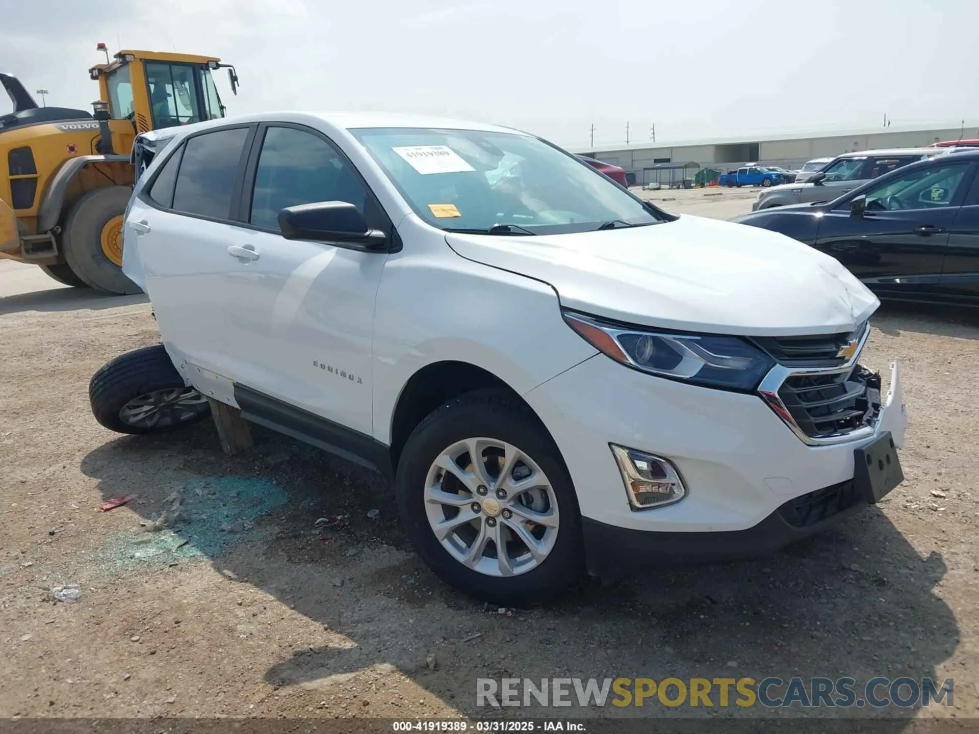 1 fotografías del automóvil dañado 3GNAXHEV2LS704031 CHEVROLET EQUINOX 2020