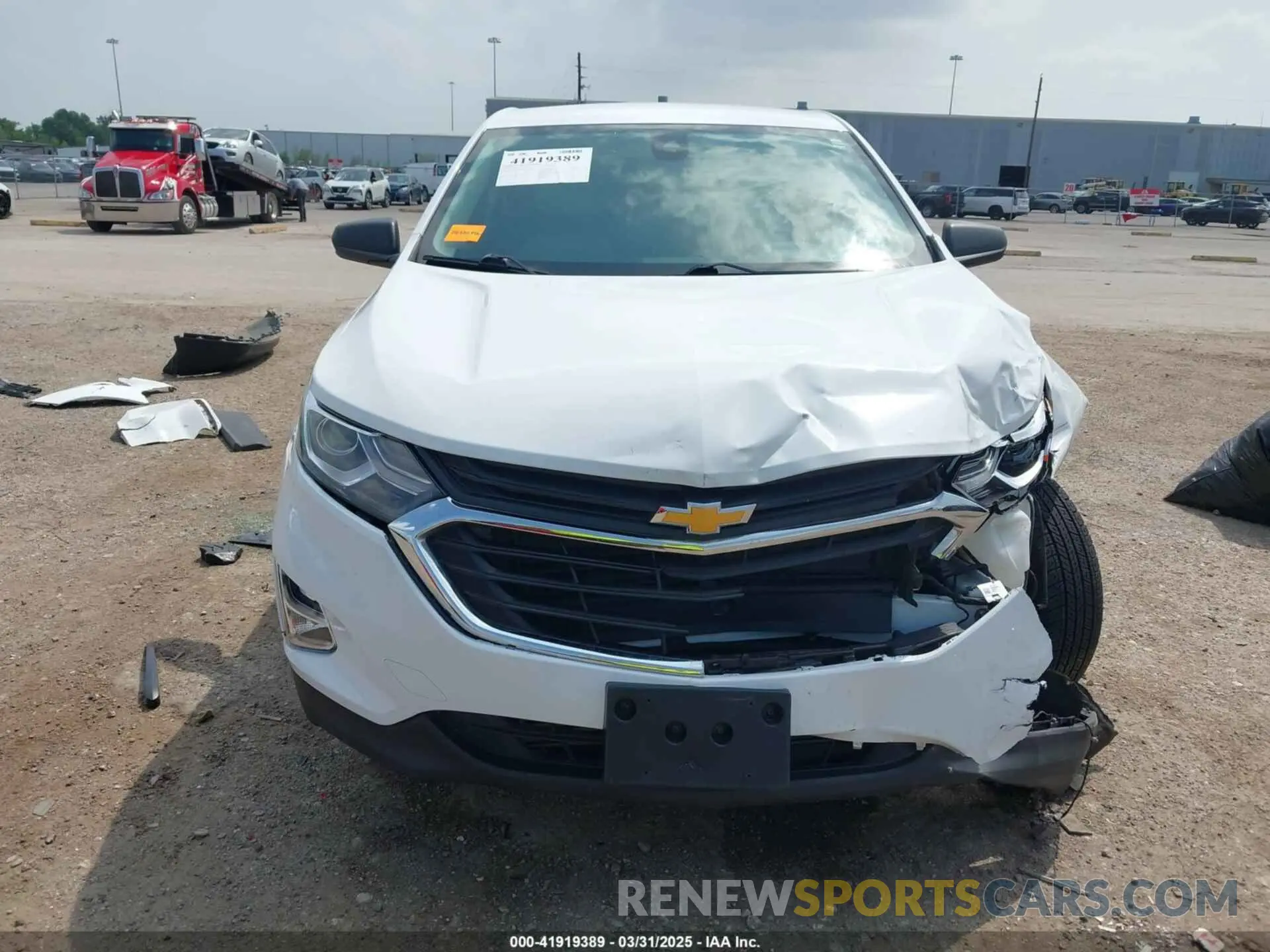 13 fotografías del automóvil dañado 3GNAXHEV2LS704031 CHEVROLET EQUINOX 2020