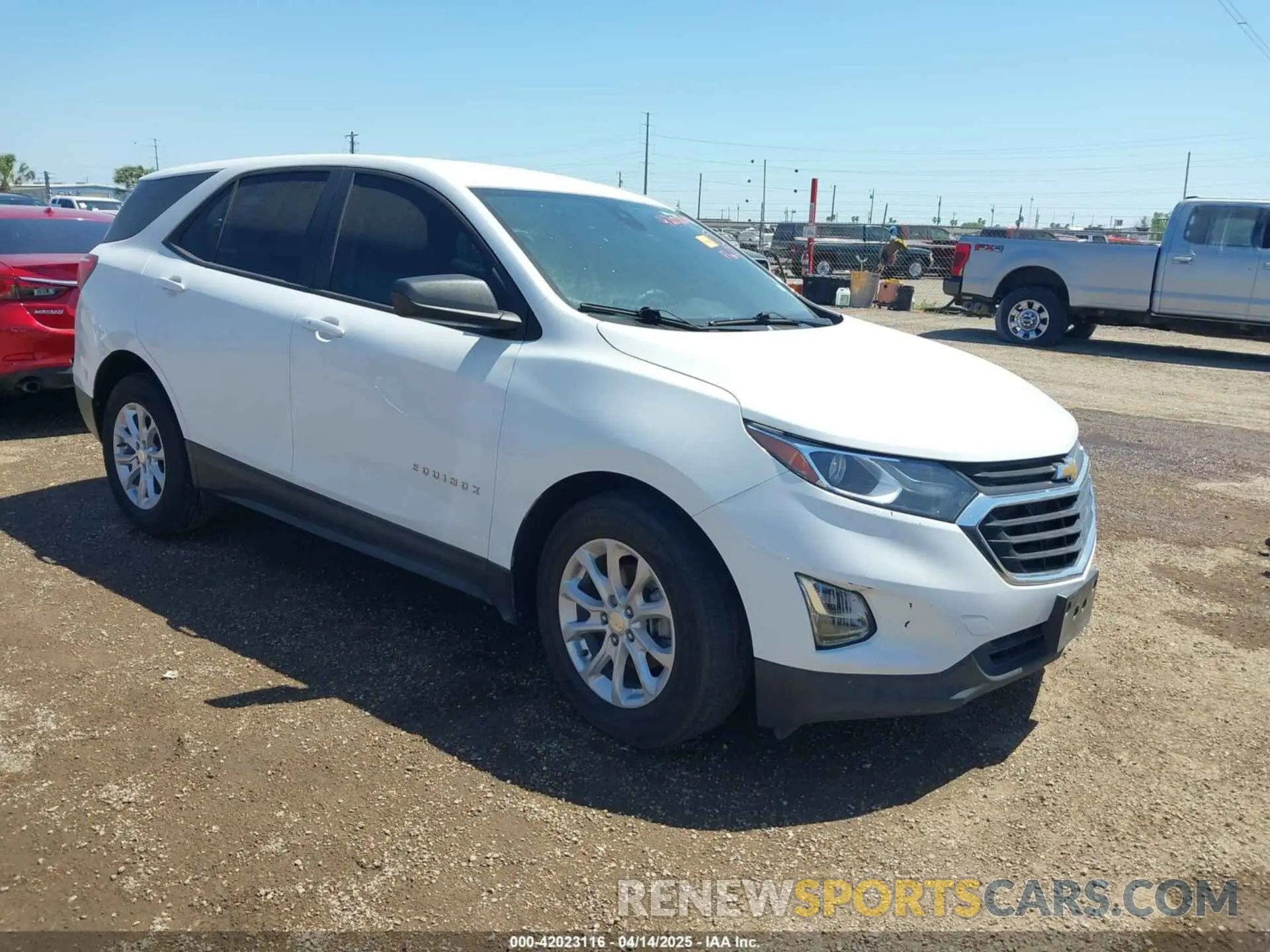 1 fotografías del automóvil dañado 3GNAXHEV2LS706023 CHEVROLET EQUINOX 2020