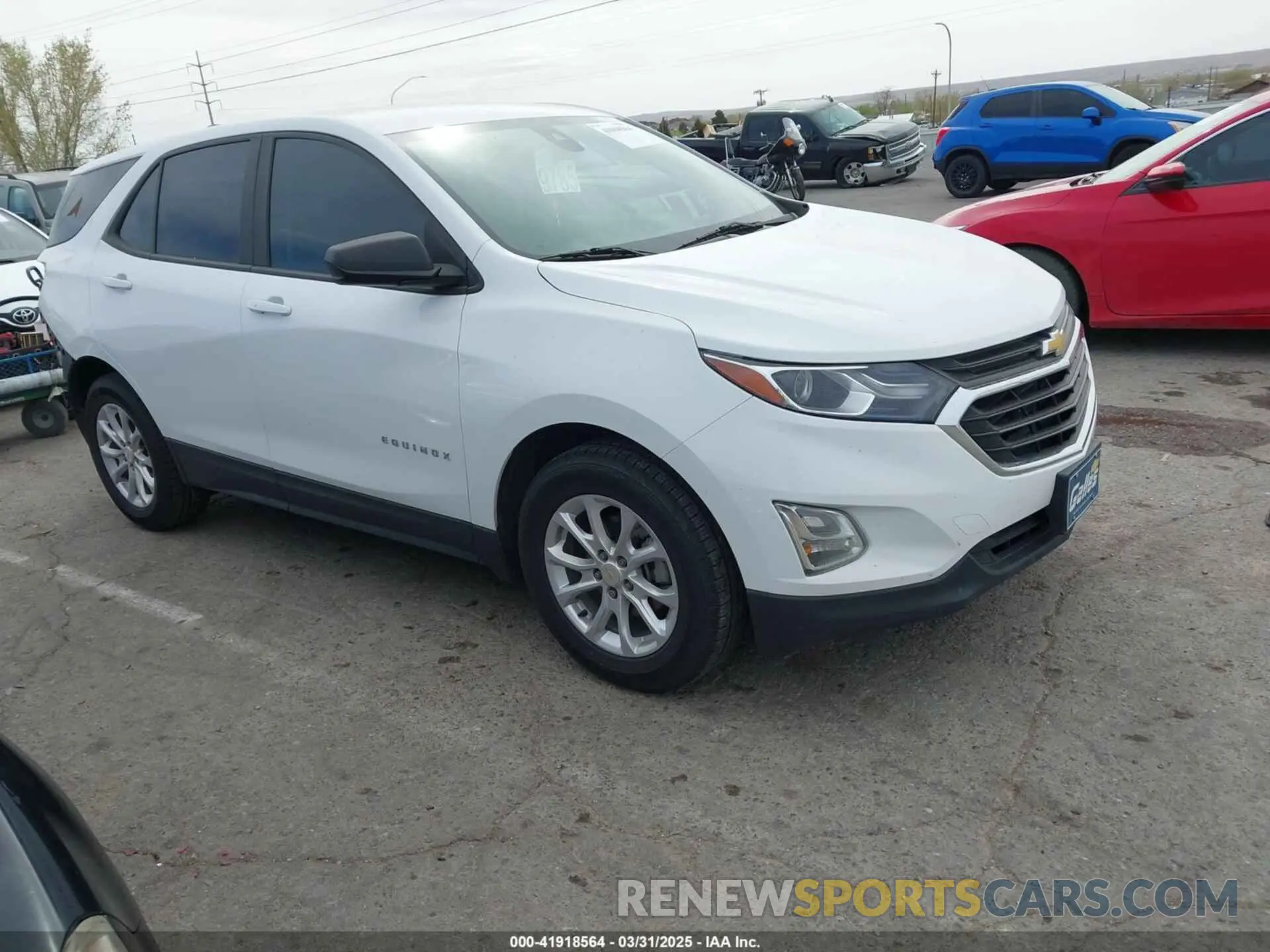 1 fotografías del automóvil dañado 3GNAXHEV2LS727230 CHEVROLET EQUINOX 2020