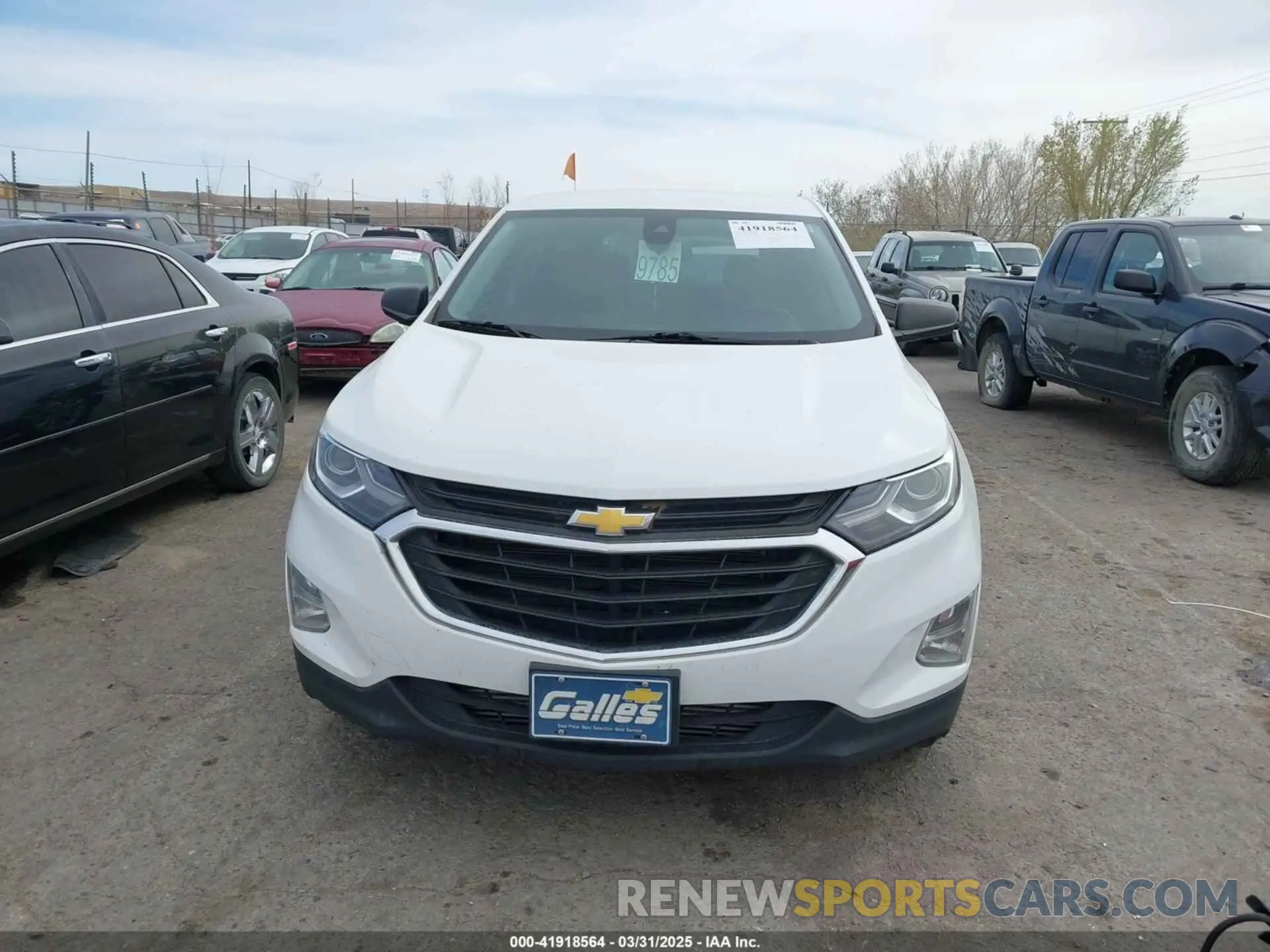 12 fotografías del automóvil dañado 3GNAXHEV2LS727230 CHEVROLET EQUINOX 2020