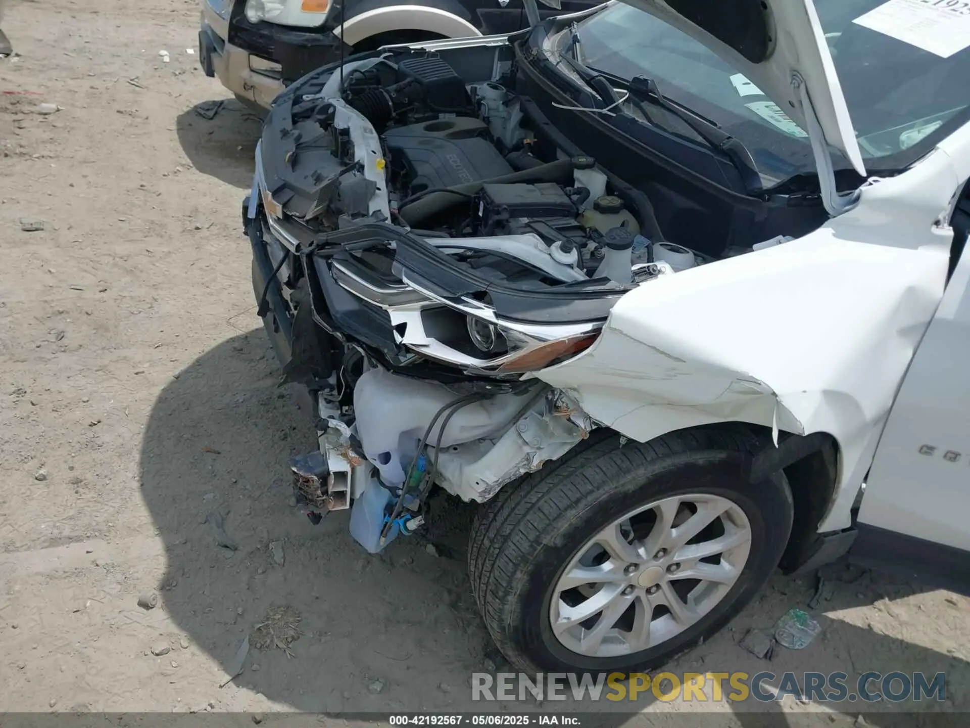 6 fotografías del automóvil dañado 3GNAXHEV3LS508244 CHEVROLET EQUINOX 2020