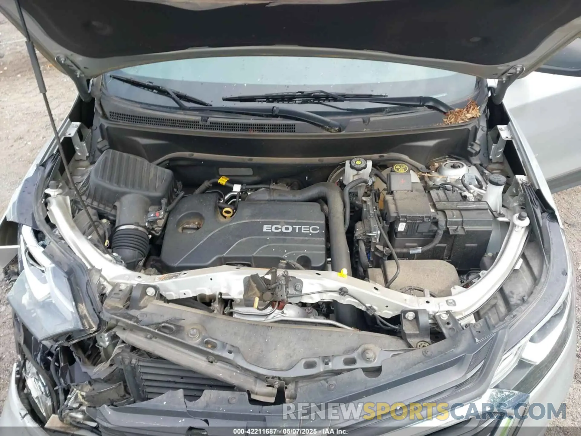 10 fotografías del automóvil dañado 3GNAXHEV3LS522936 CHEVROLET EQUINOX 2020