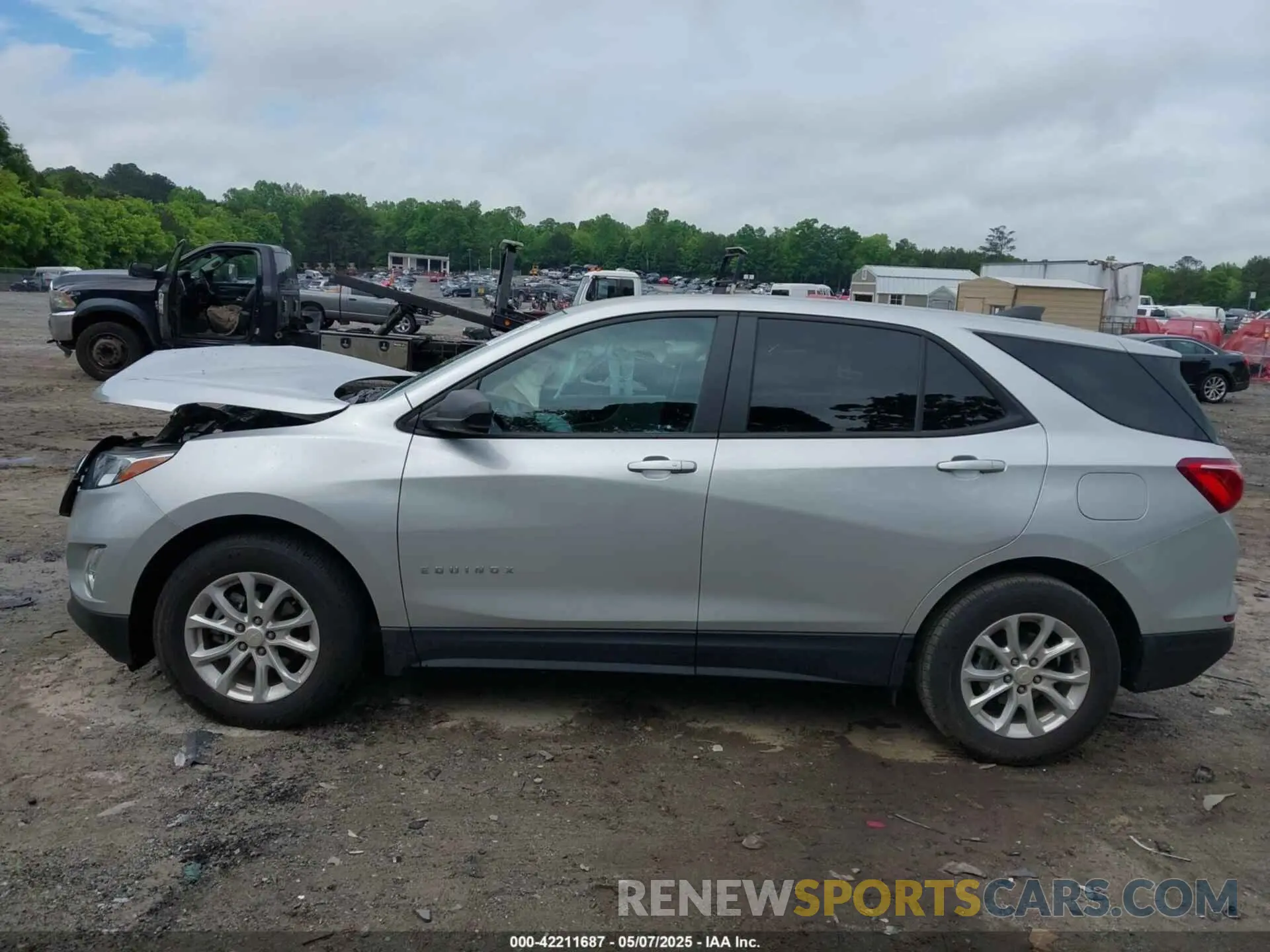 13 fotografías del automóvil dañado 3GNAXHEV3LS522936 CHEVROLET EQUINOX 2020