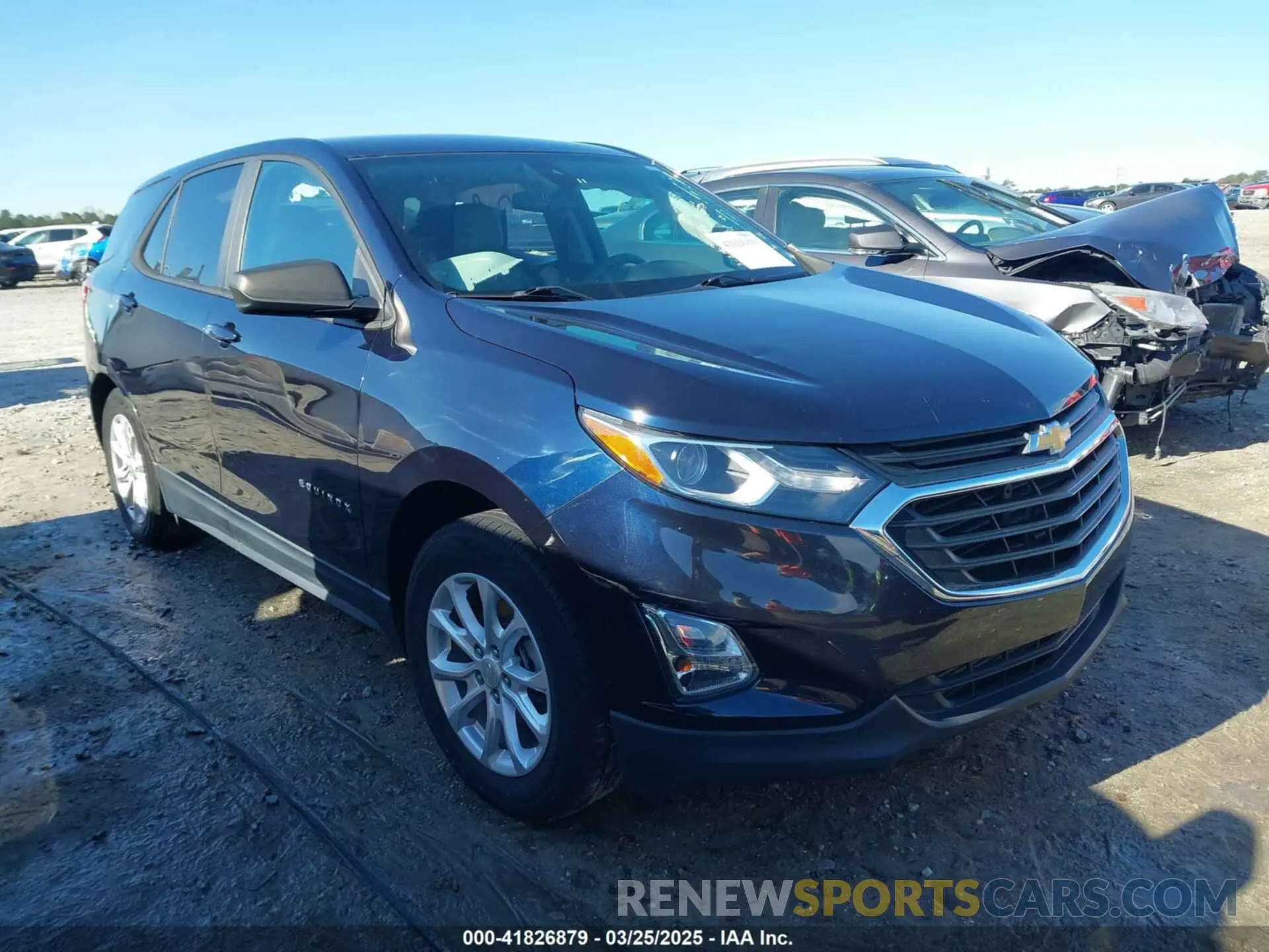 1 fotografías del automóvil dañado 3GNAXHEV3LS662310 CHEVROLET EQUINOX 2020