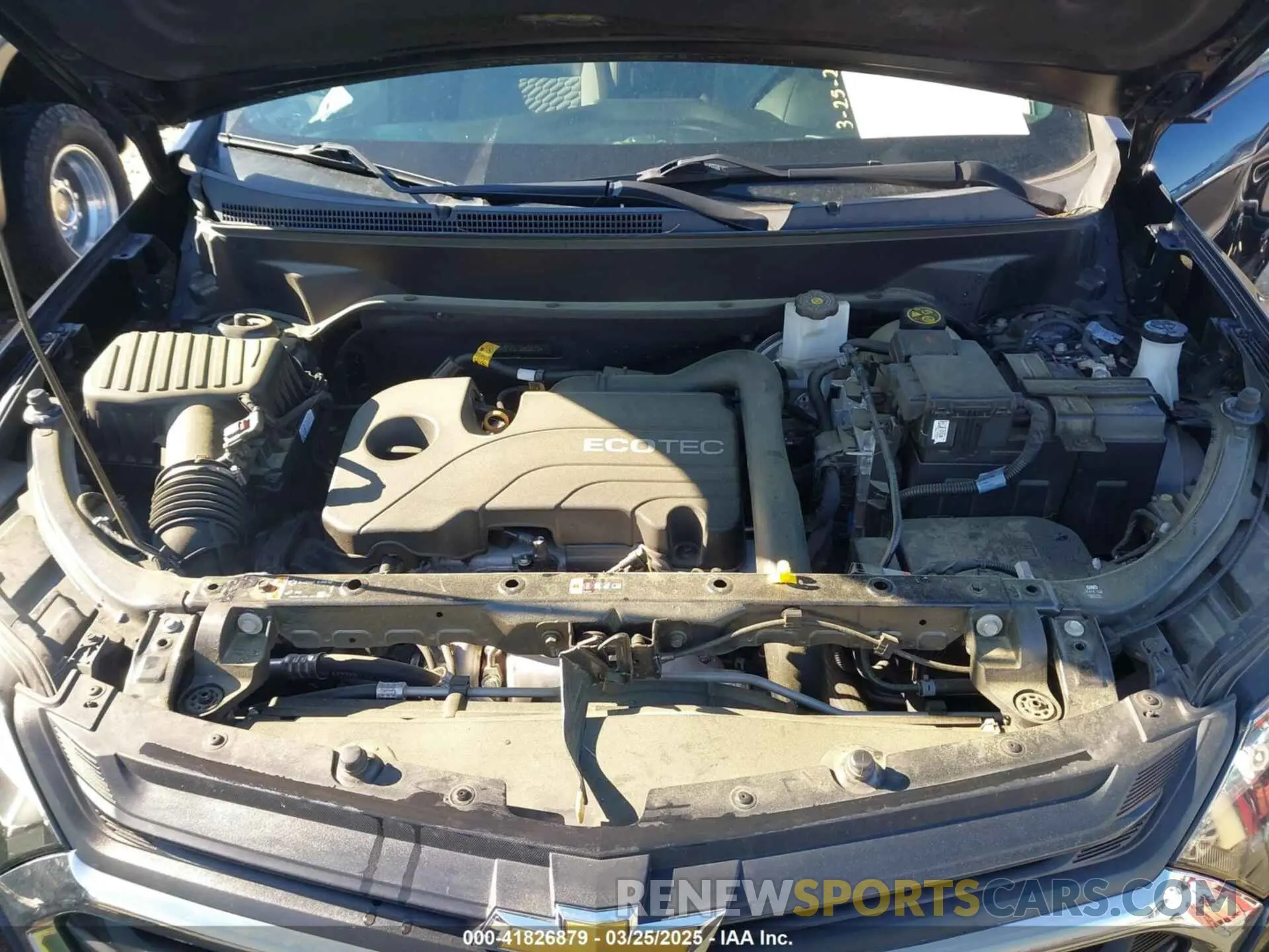 10 fotografías del automóvil dañado 3GNAXHEV3LS662310 CHEVROLET EQUINOX 2020