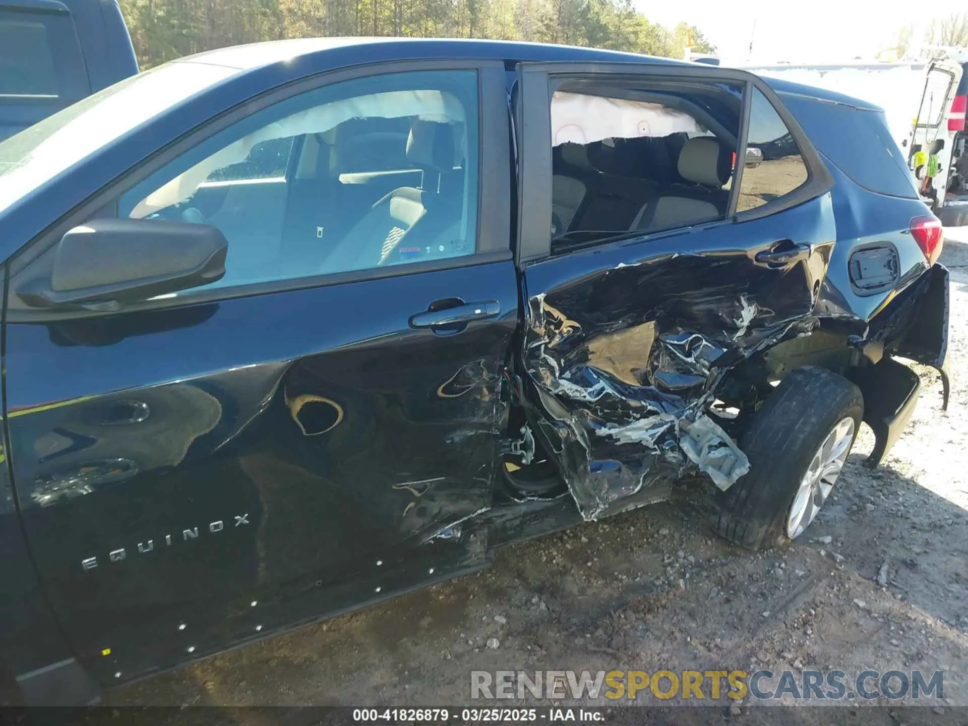 6 fotografías del automóvil dañado 3GNAXHEV3LS662310 CHEVROLET EQUINOX 2020
