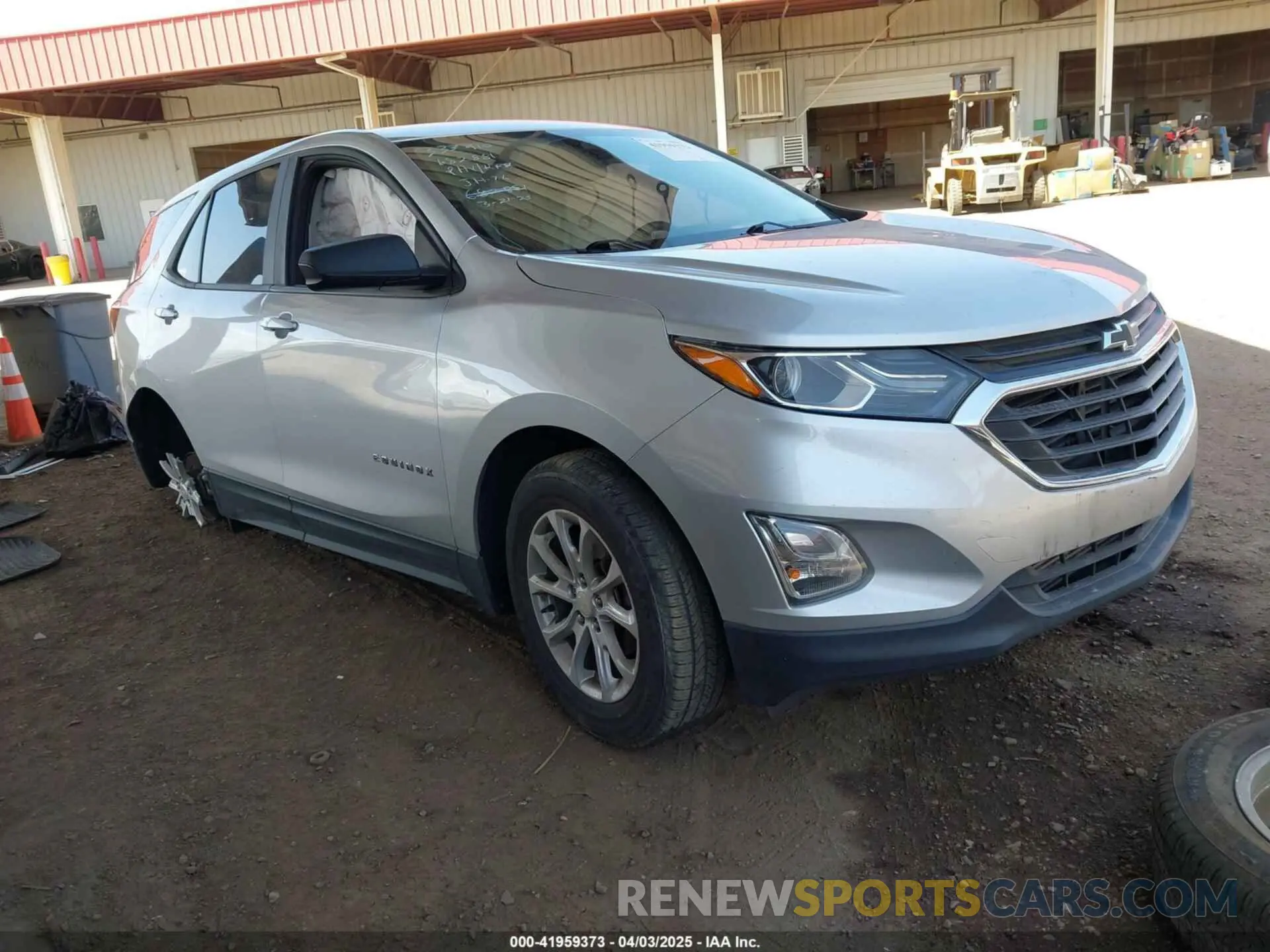 1 fotografías del automóvil dañado 3GNAXHEV3LS682881 CHEVROLET EQUINOX 2020