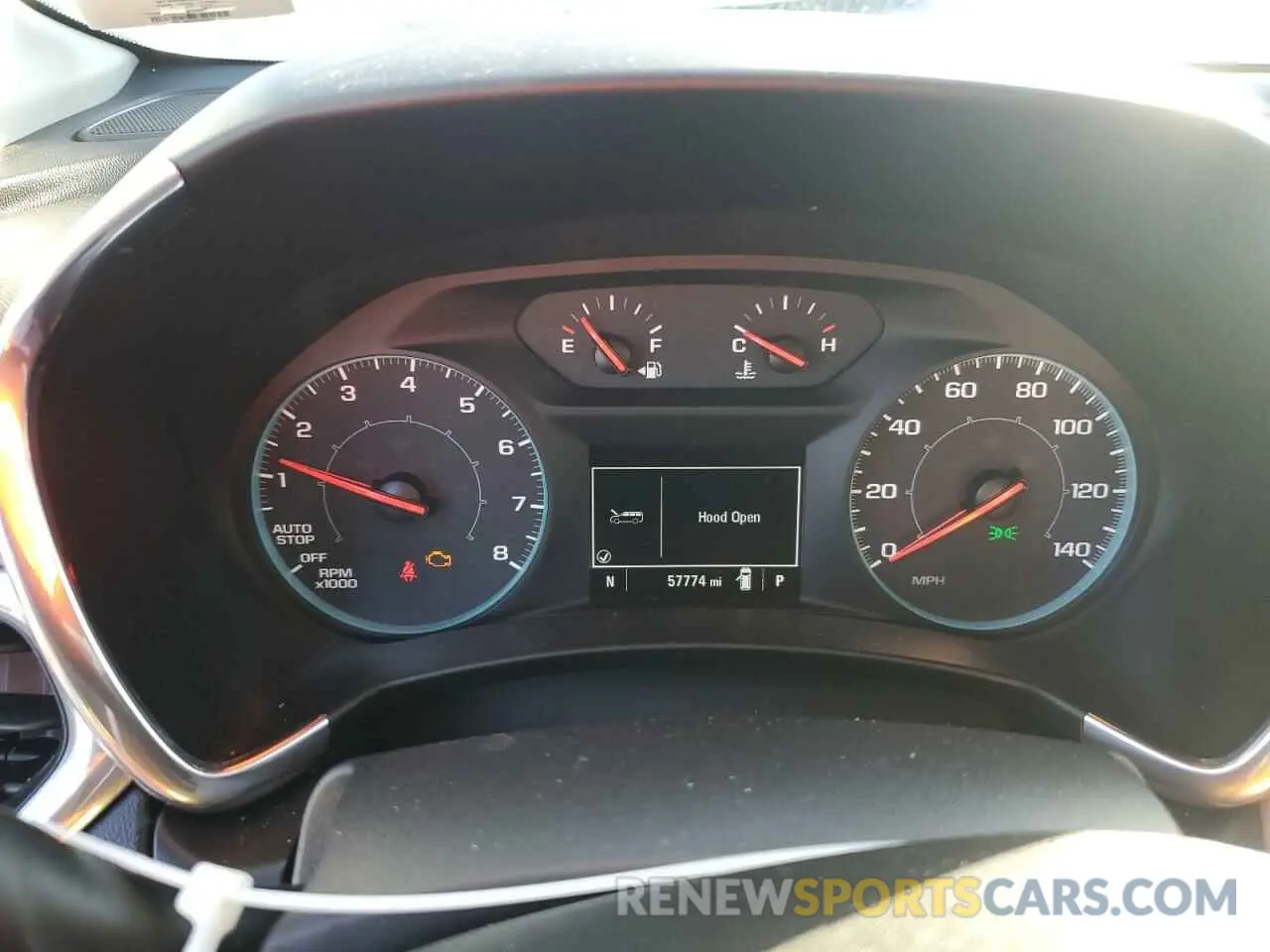 9 fotografías del automóvil dañado 3GNAXHEV3LS714633 CHEVROLET EQUINOX 2020