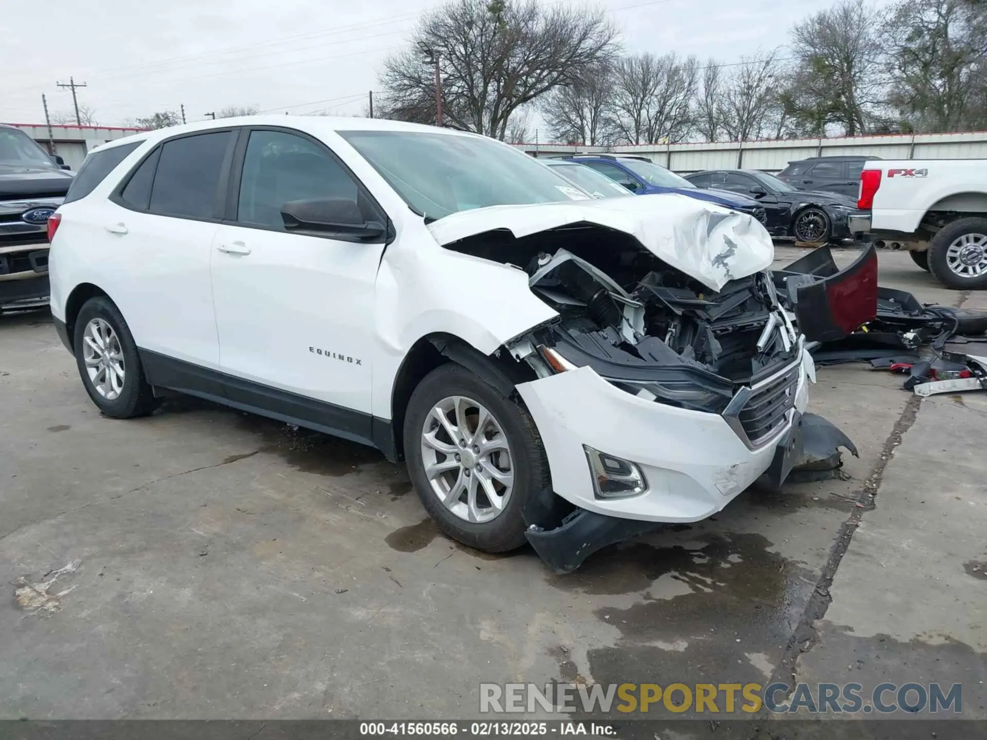 1 fotografías del automóvil dañado 3GNAXHEV3LS716138 CHEVROLET EQUINOX 2020