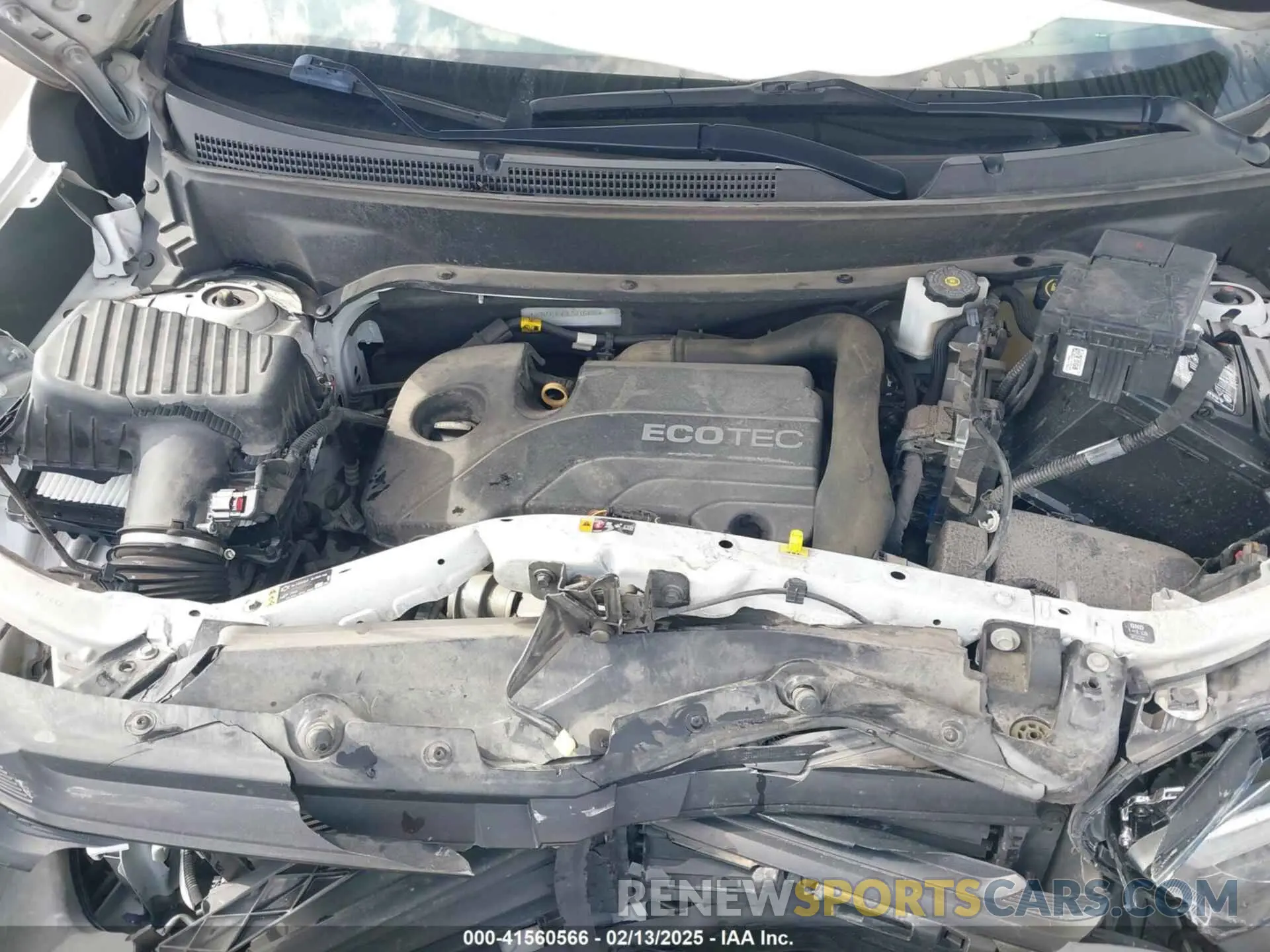 10 fotografías del automóvil dañado 3GNAXHEV3LS716138 CHEVROLET EQUINOX 2020