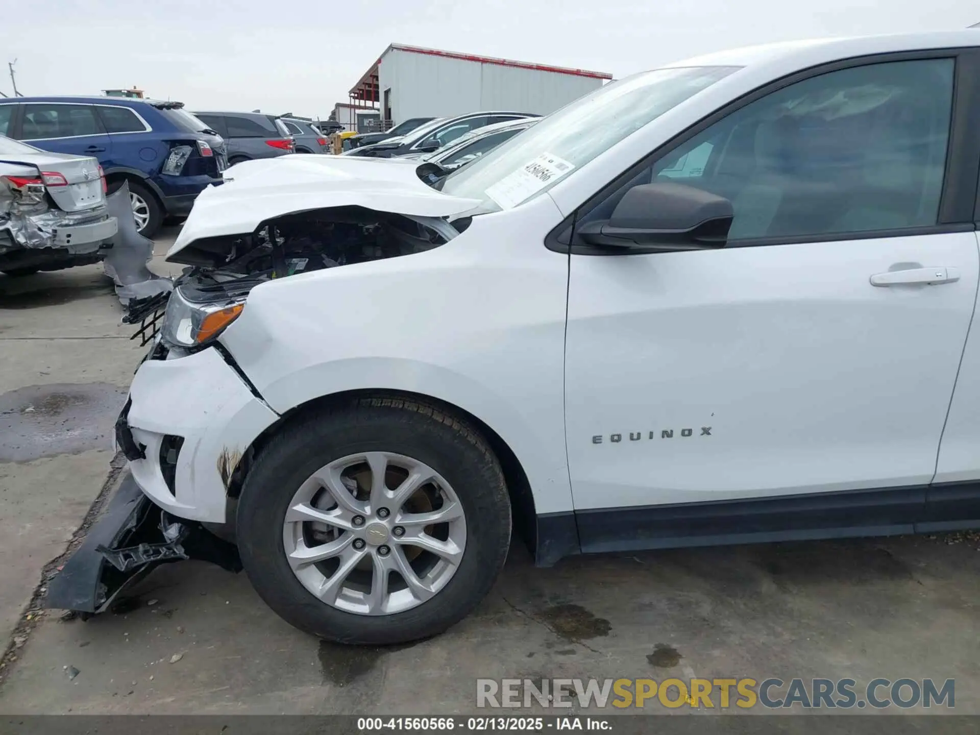 19 fotografías del automóvil dañado 3GNAXHEV3LS716138 CHEVROLET EQUINOX 2020