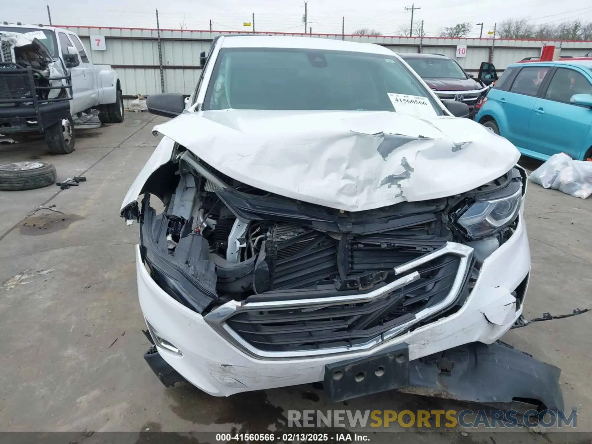 6 fotografías del automóvil dañado 3GNAXHEV3LS716138 CHEVROLET EQUINOX 2020