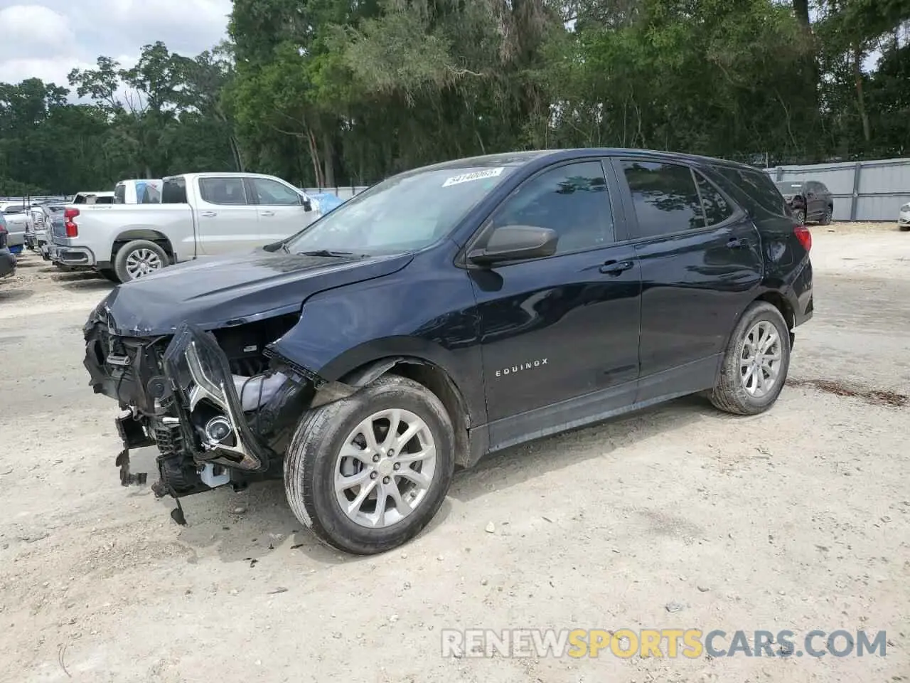 1 fotografías del automóvil dañado 3GNAXHEV3LS733912 CHEVROLET EQUINOX 2020