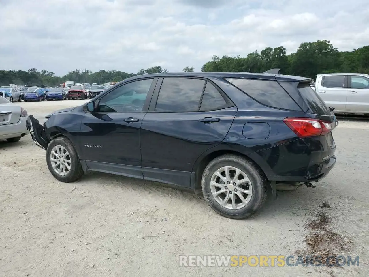 2 fotografías del automóvil dañado 3GNAXHEV3LS733912 CHEVROLET EQUINOX 2020