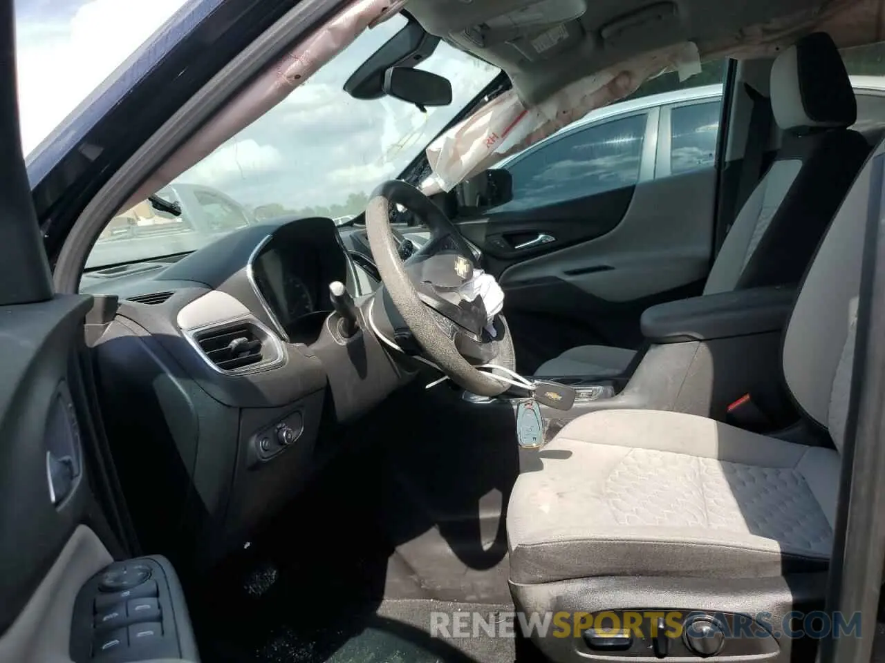 7 fotografías del automóvil dañado 3GNAXHEV3LS733912 CHEVROLET EQUINOX 2020