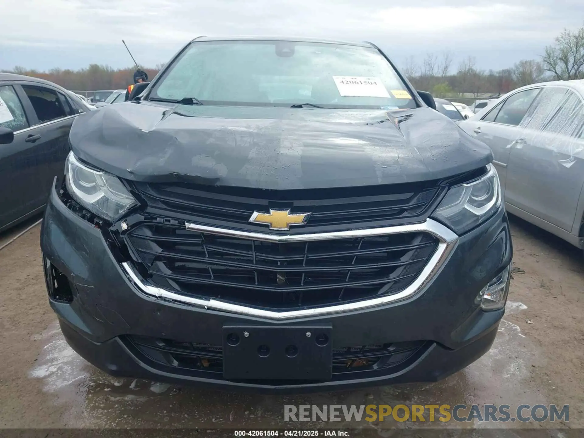 12 fotografías del automóvil dañado 3GNAXHEV4LS545593 CHEVROLET EQUINOX 2020
