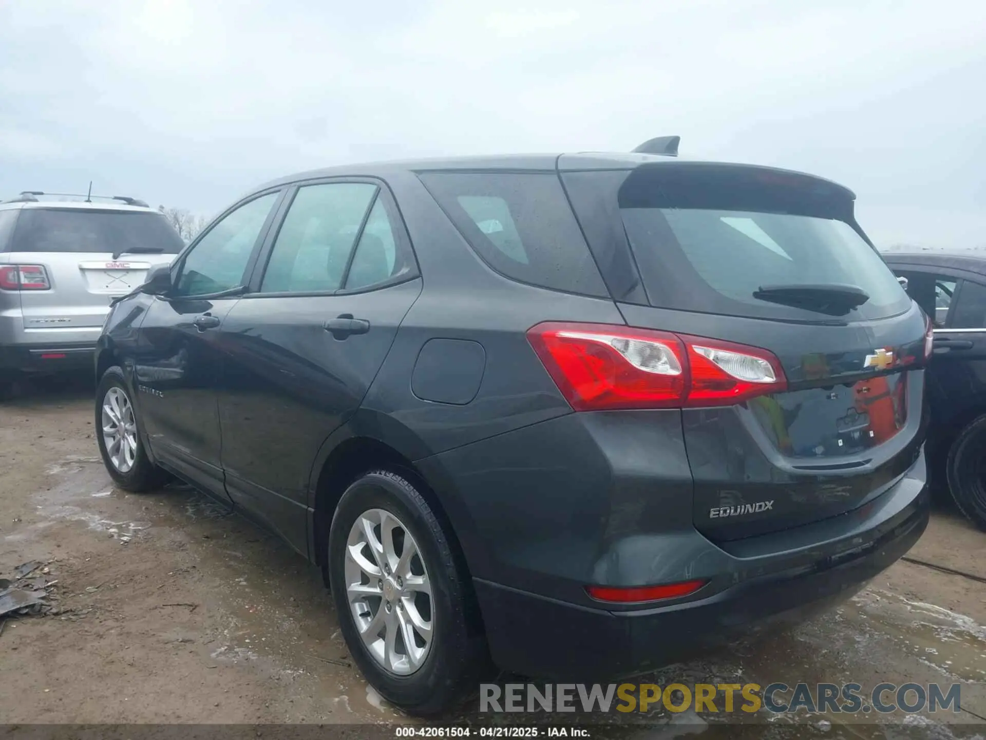 3 fotografías del automóvil dañado 3GNAXHEV4LS545593 CHEVROLET EQUINOX 2020