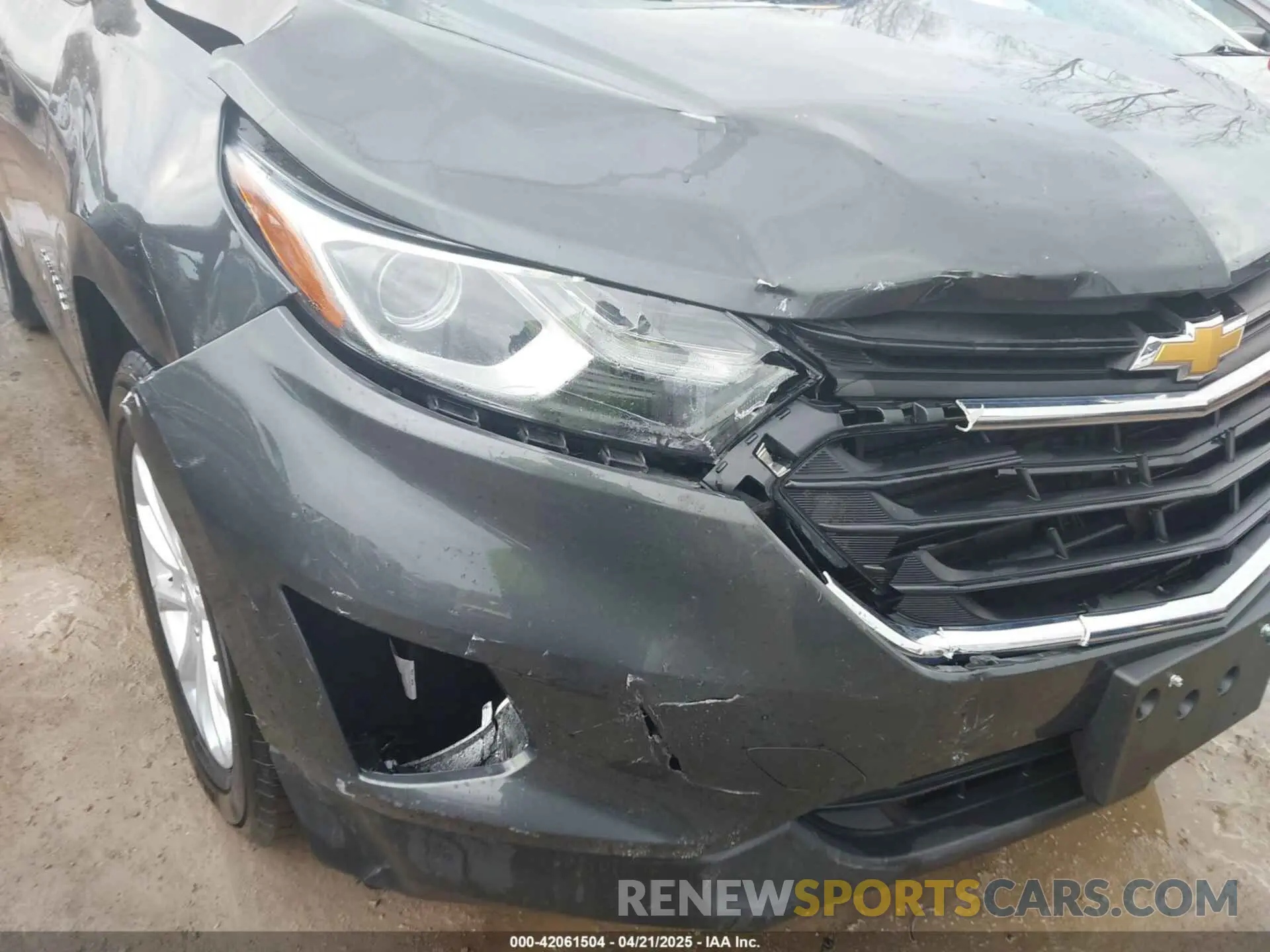 6 fotografías del automóvil dañado 3GNAXHEV4LS545593 CHEVROLET EQUINOX 2020