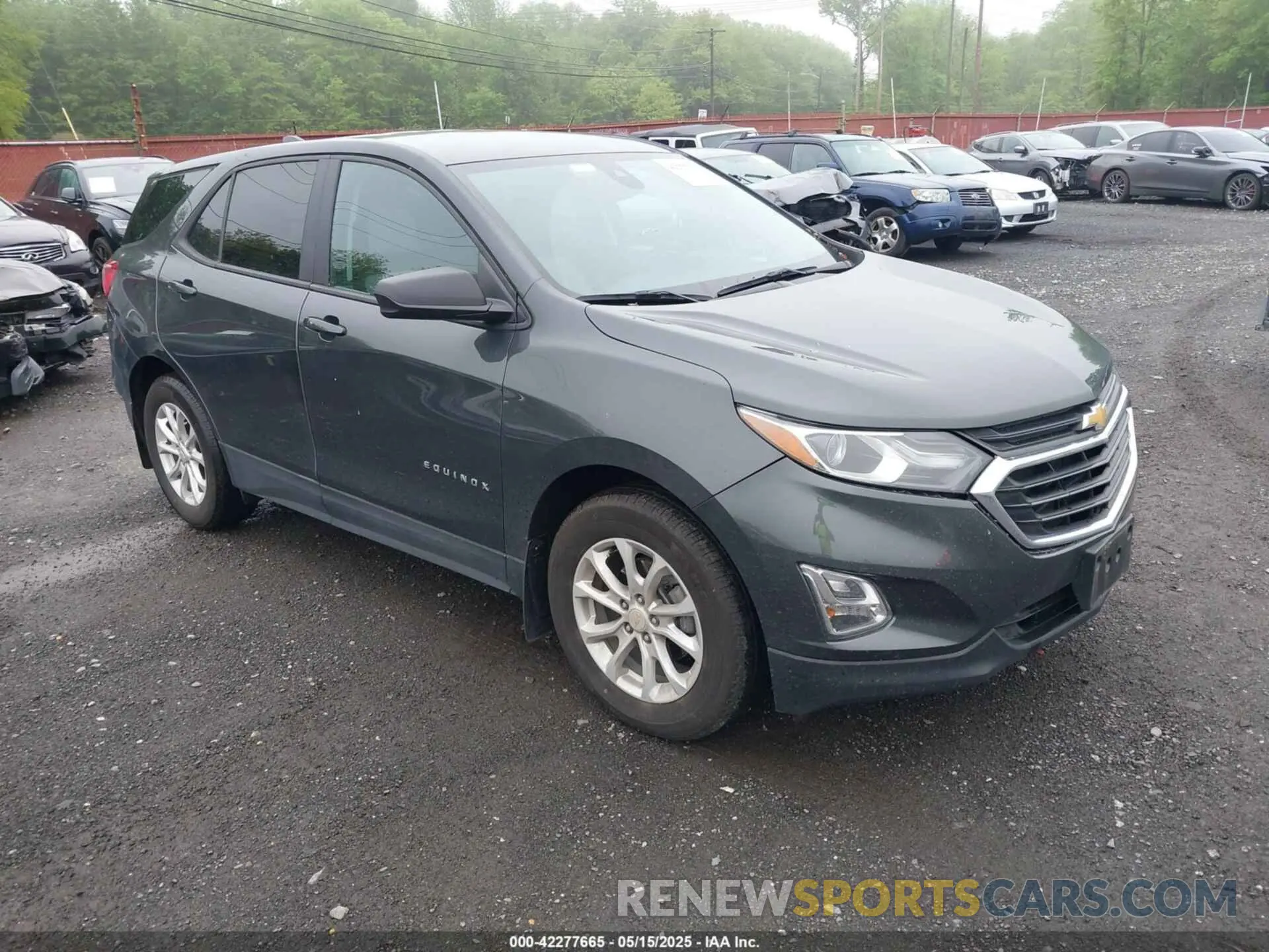 1 fotografías del automóvil dañado 3GNAXHEV4LS592073 CHEVROLET EQUINOX 2020